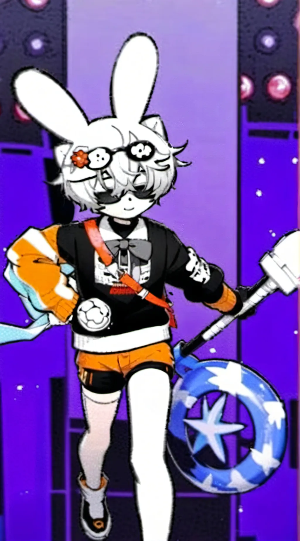 ai character: Principal nezu background