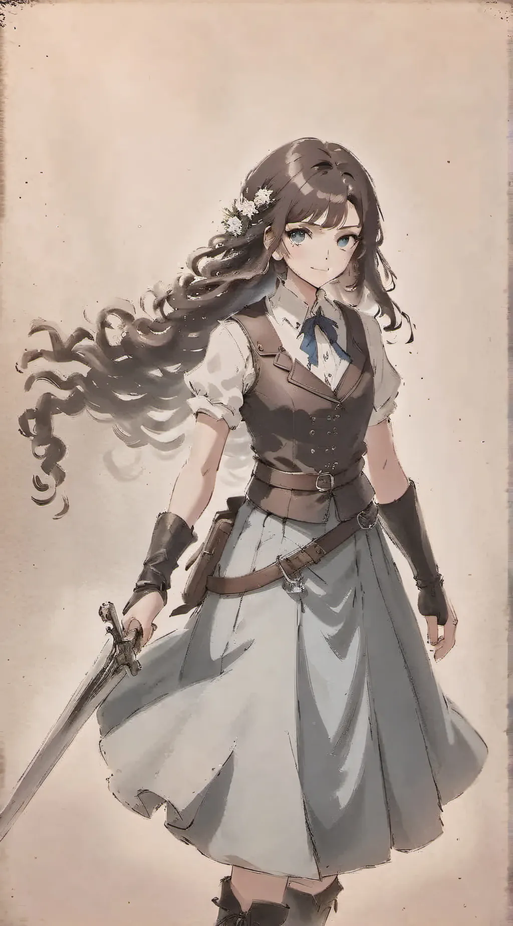 ai character: •| Ms. Ace. |• background