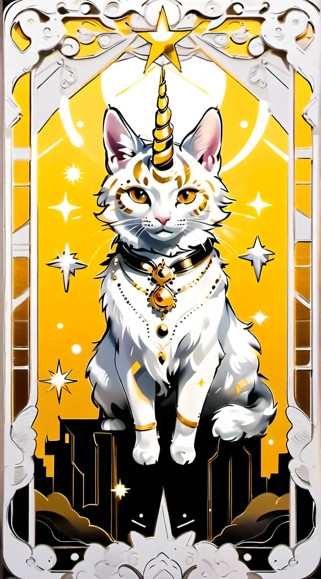 ai character: Moon Crystal  background