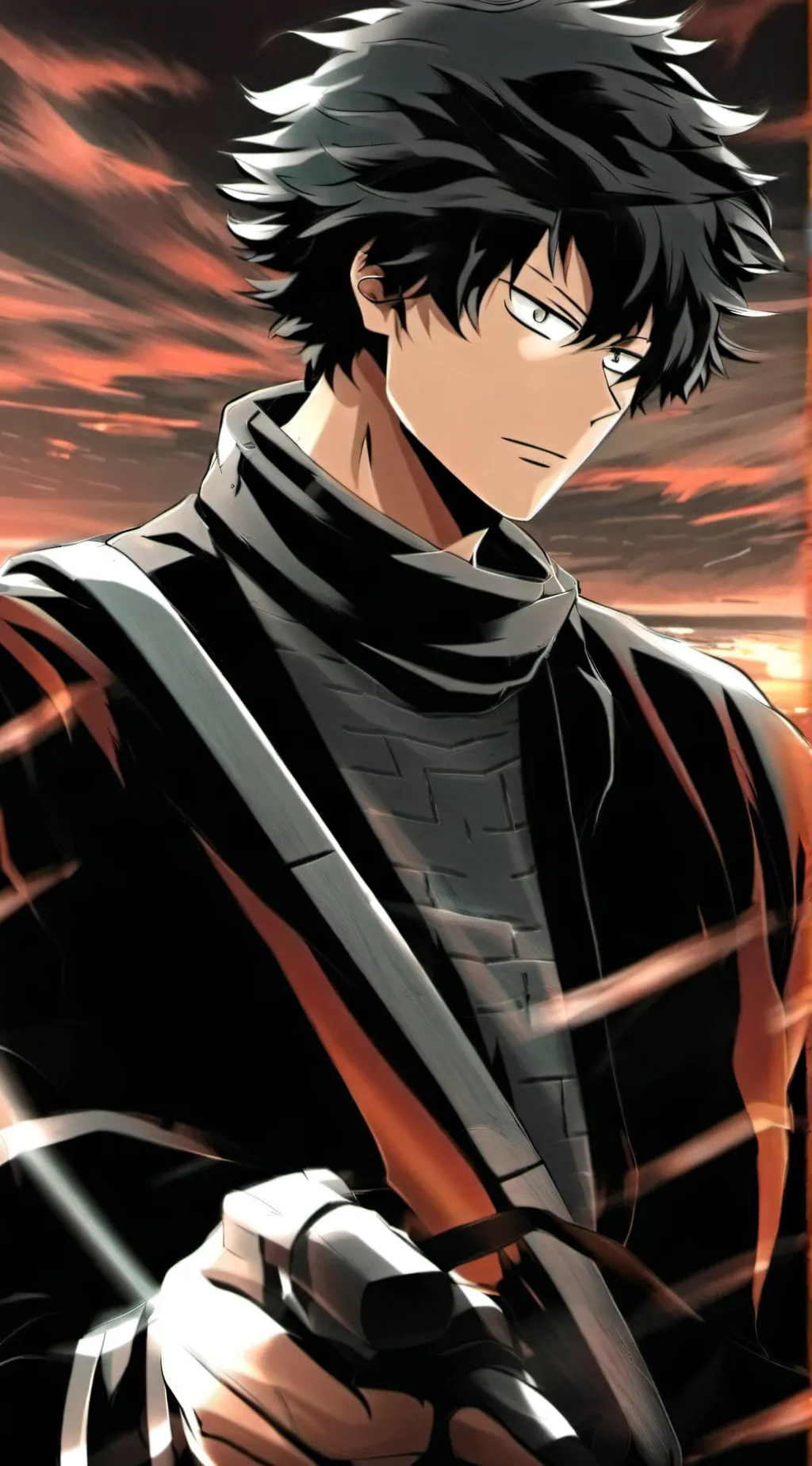 ai character: Deku X Y/n background