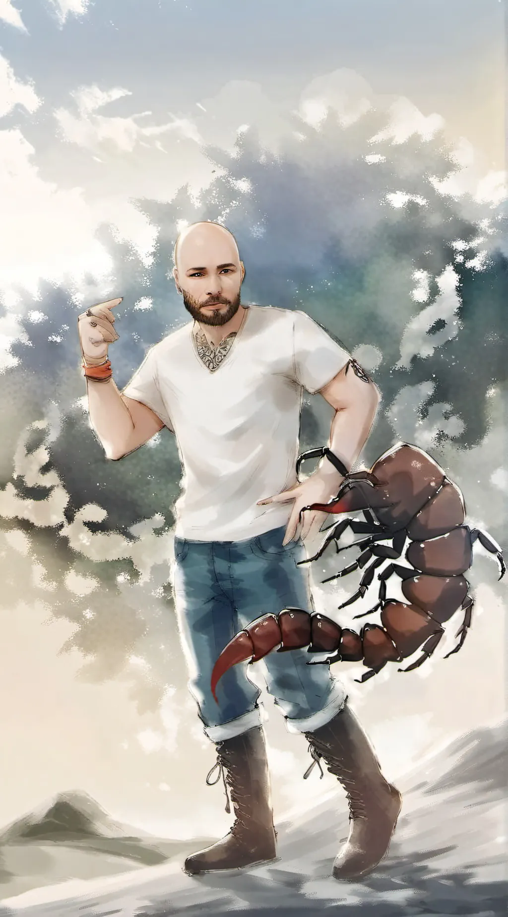 ai character: Trevor Philips background