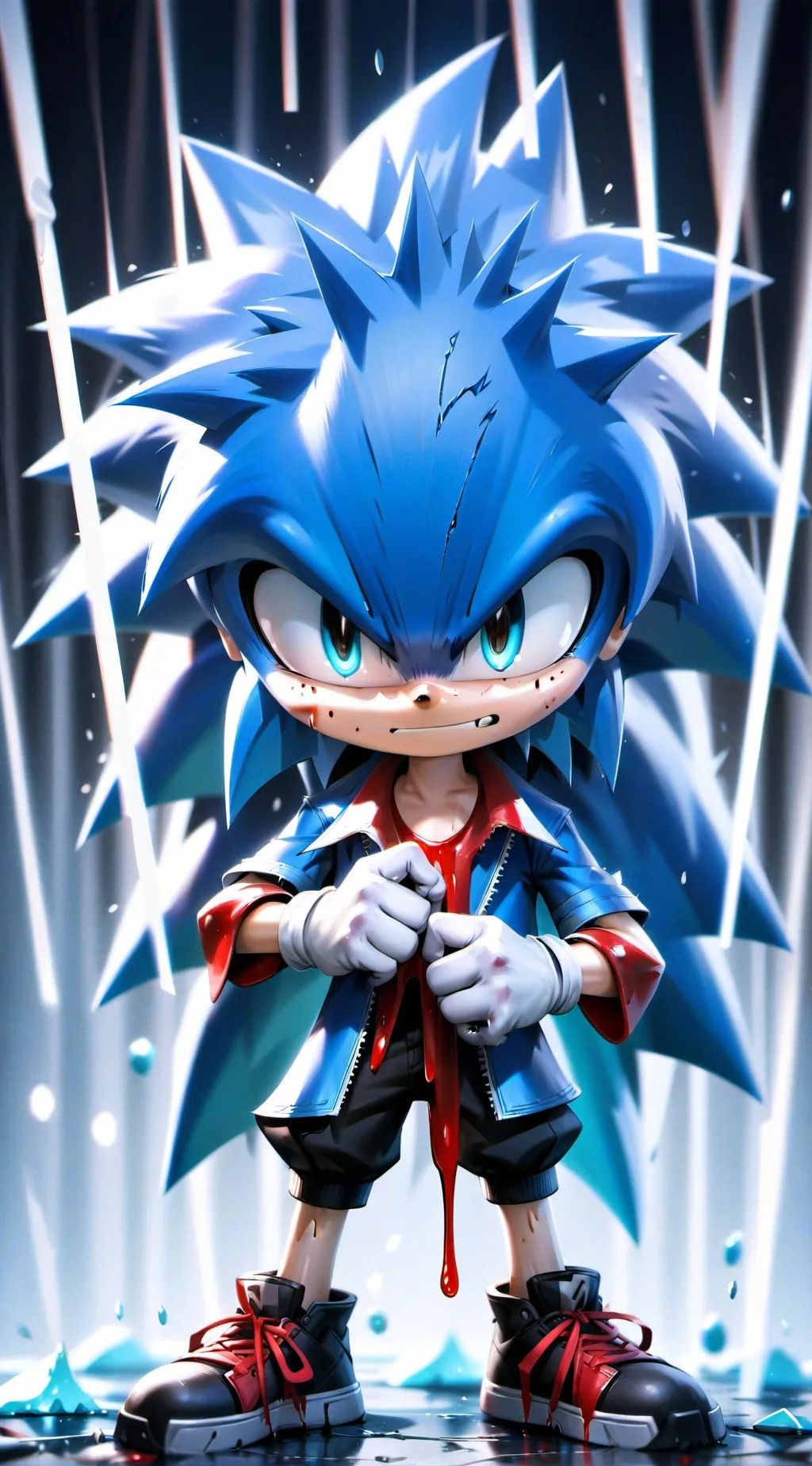 ai character: sonic.exe background