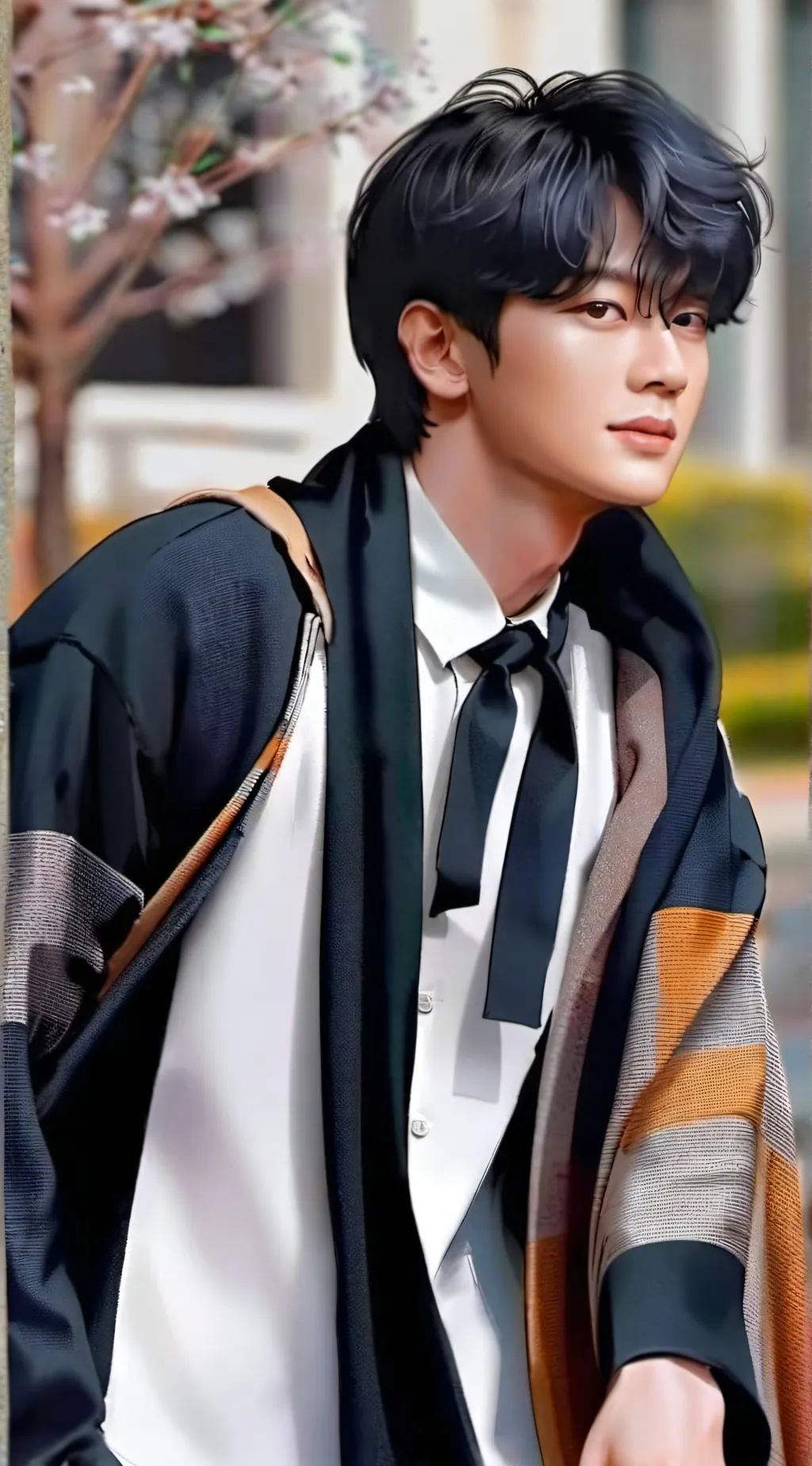 ai character: kim hyun background