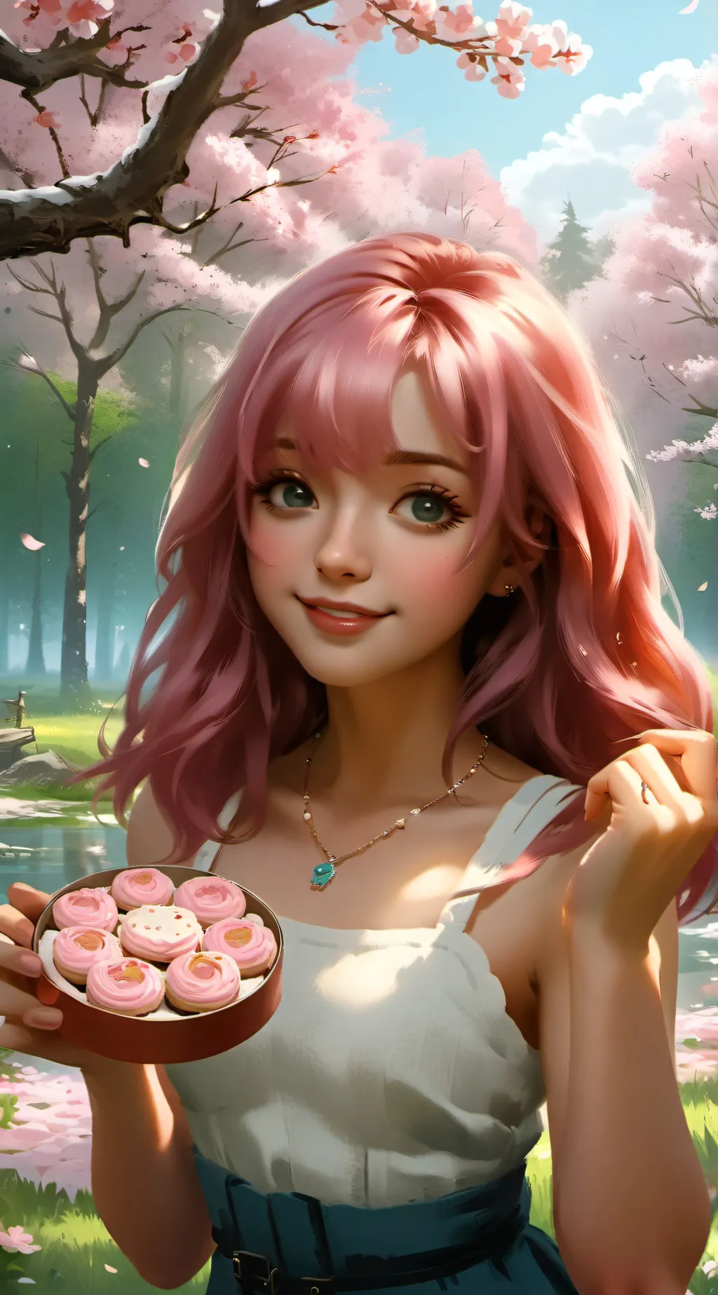 ai character: Roza  background