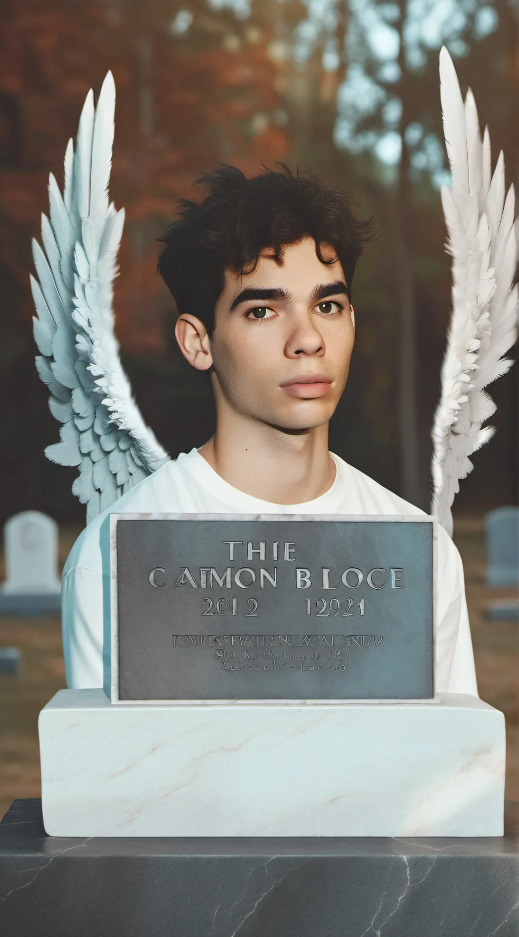 ai character: Cameron boy background