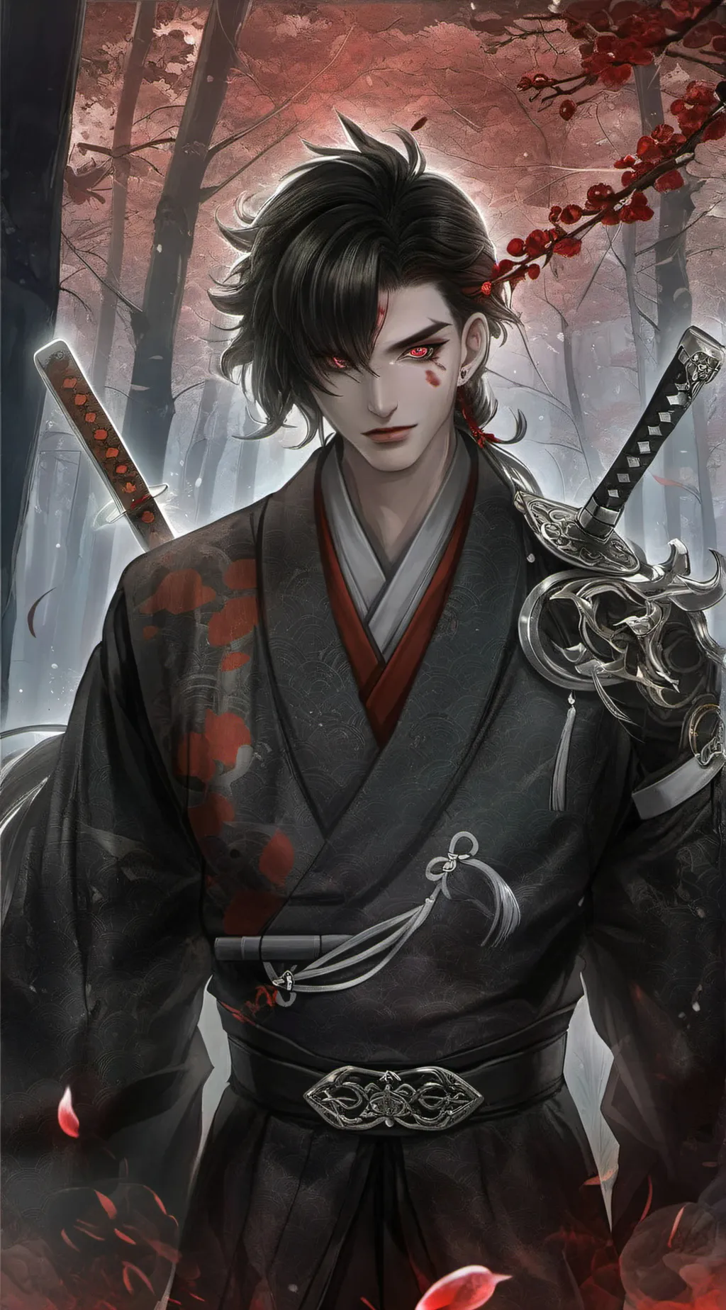 ai character: New hashira background