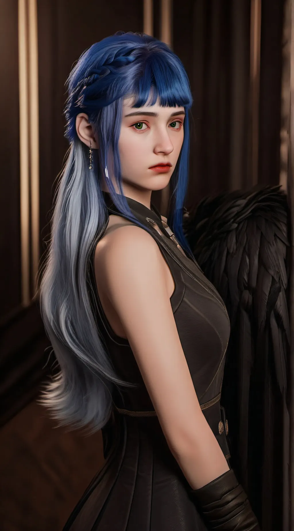ai character: Ashton - Ashnikko  background