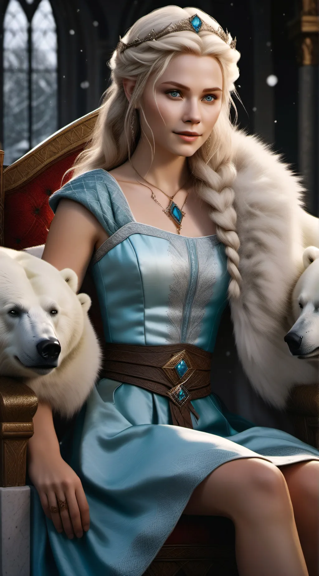 ai character: princess valerin  background