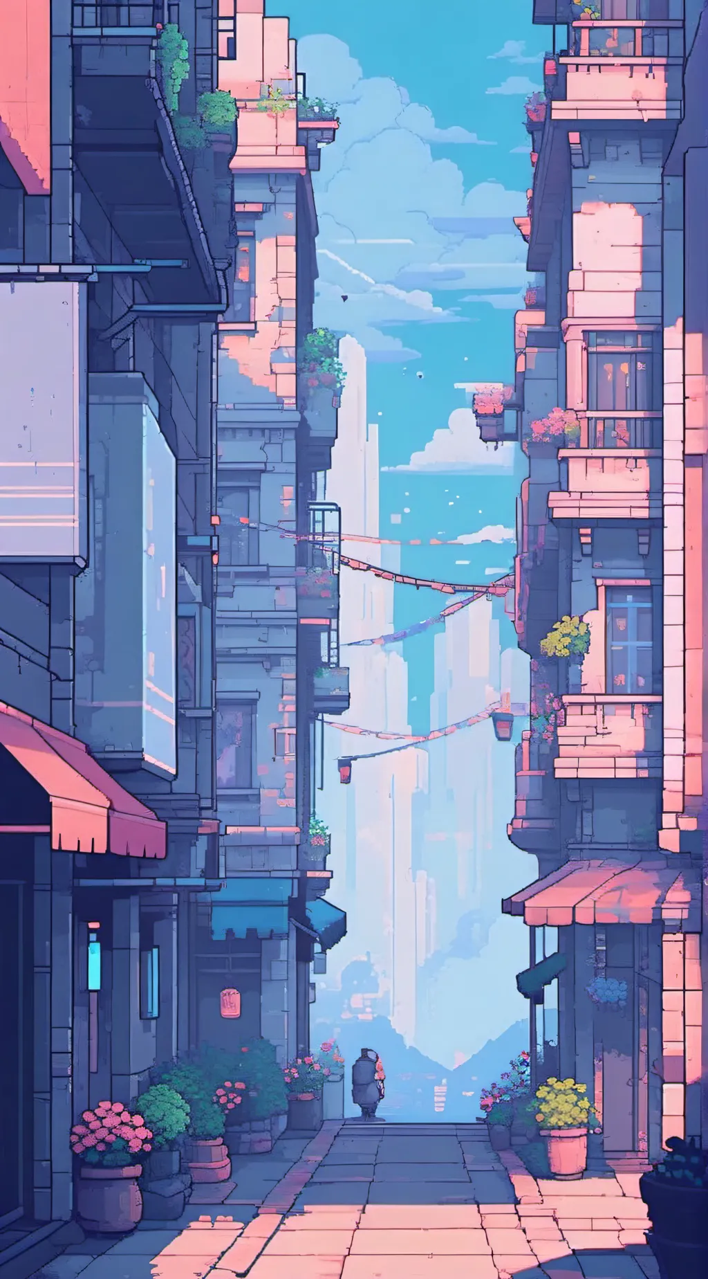 ai character: ? background