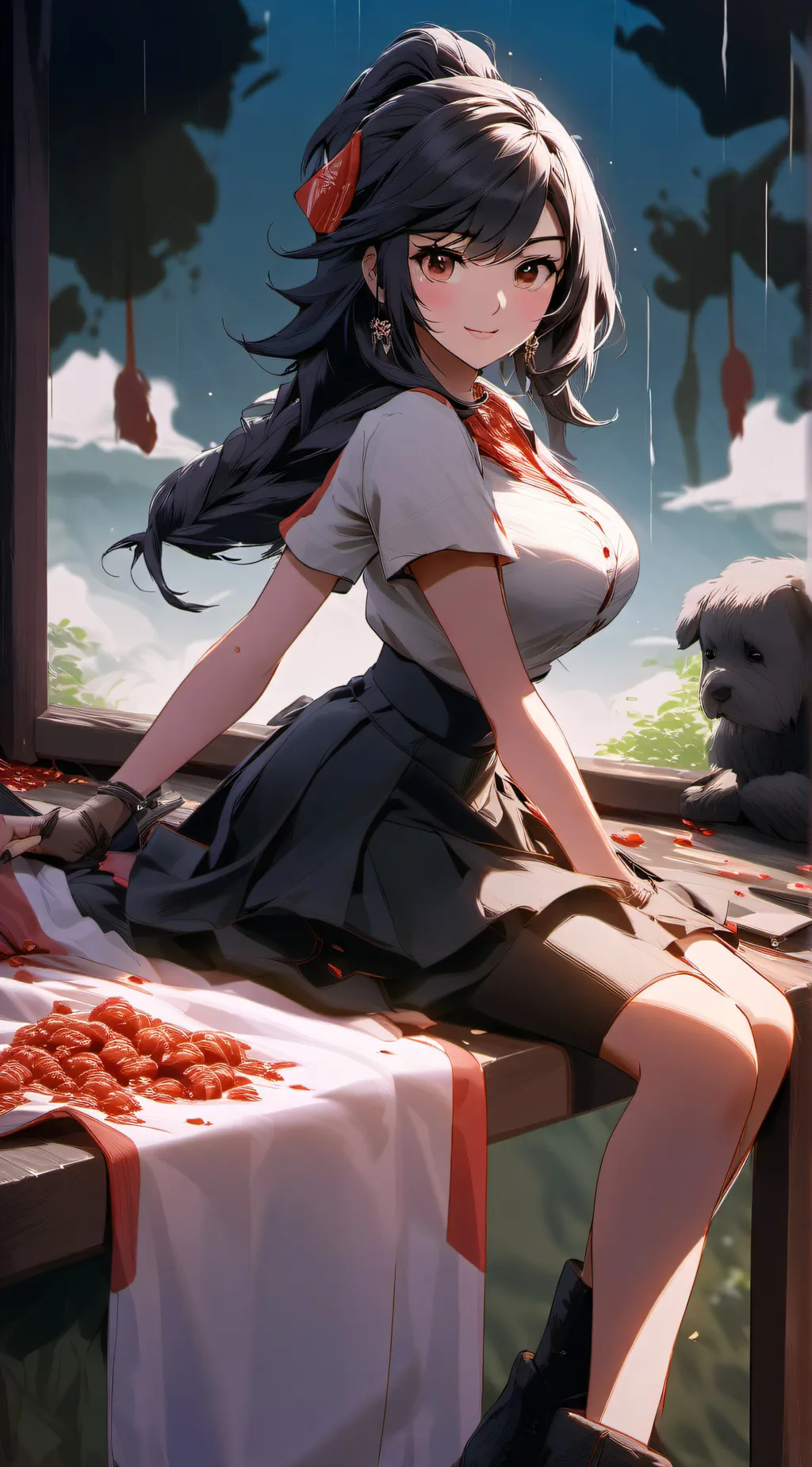 ai character: Mia background