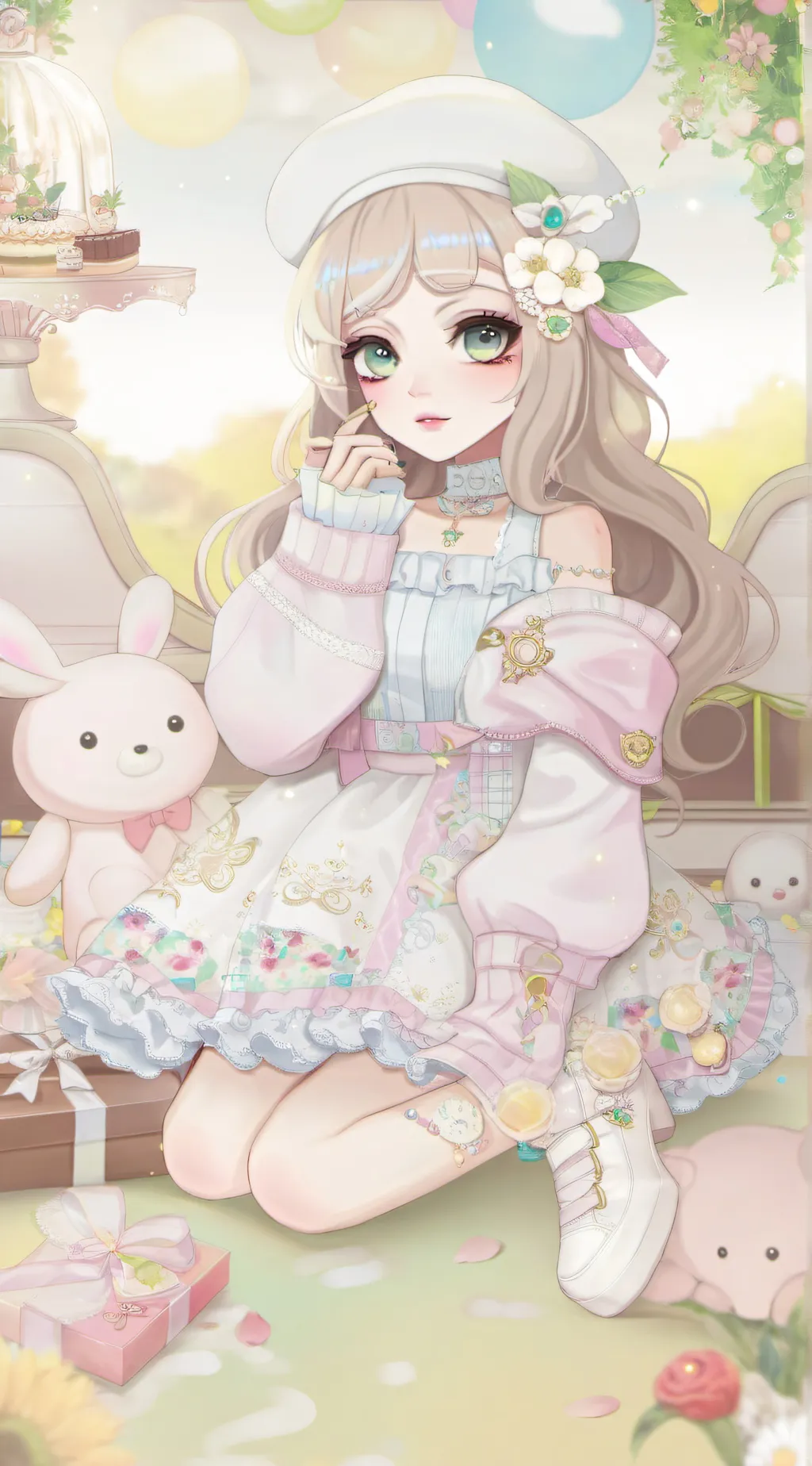 ai character: sophia background