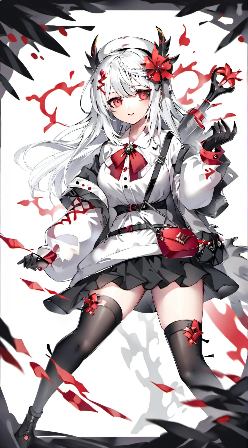 ai character: luna background