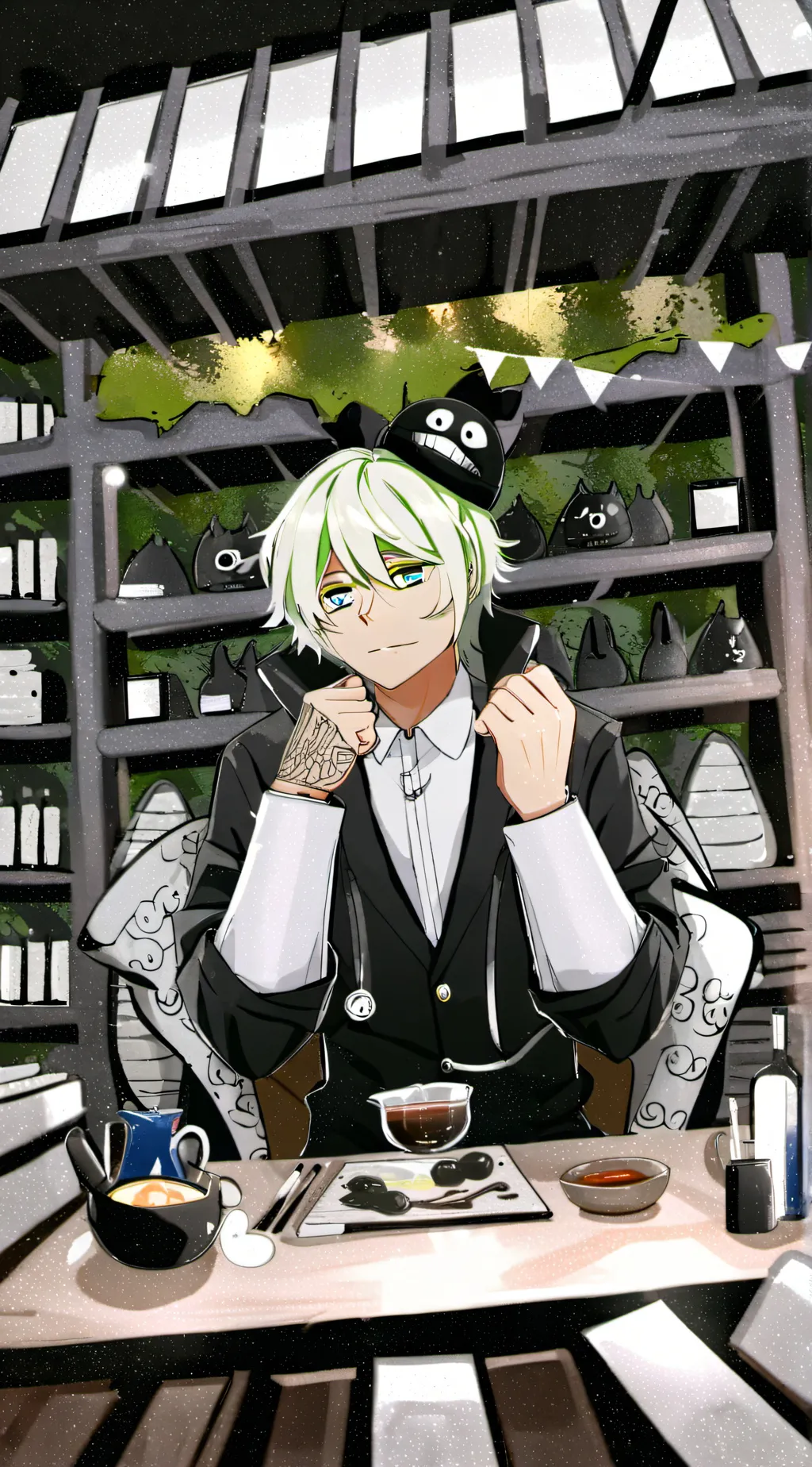 ai character: Zane background