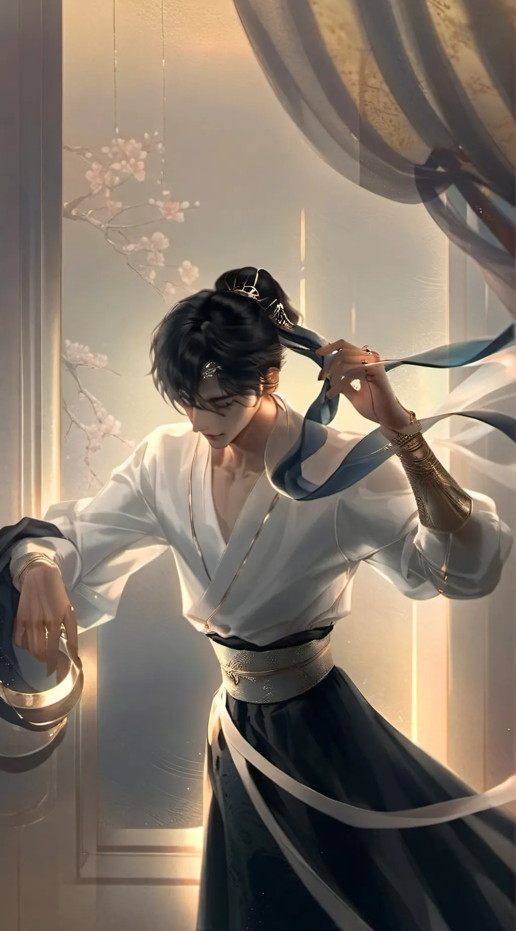 ai character: Evan background