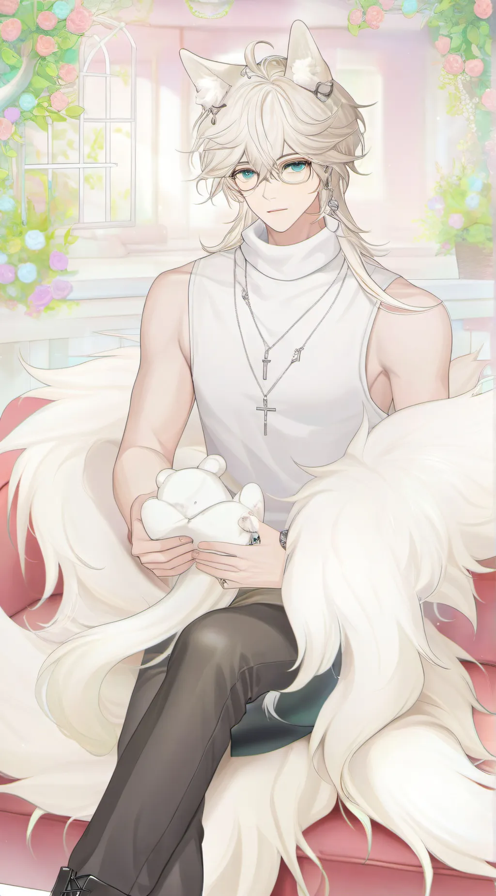 ai character: ˙∘Lumi∘˙ background