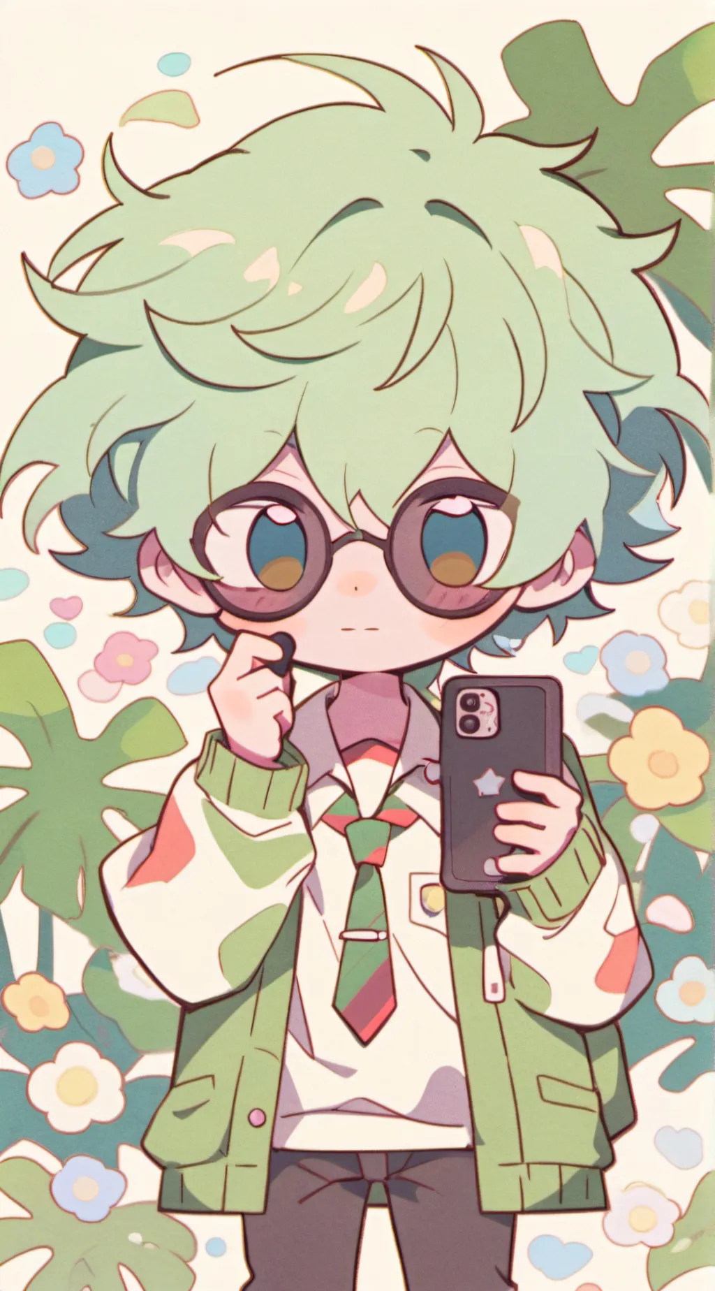 ai character: Tad background