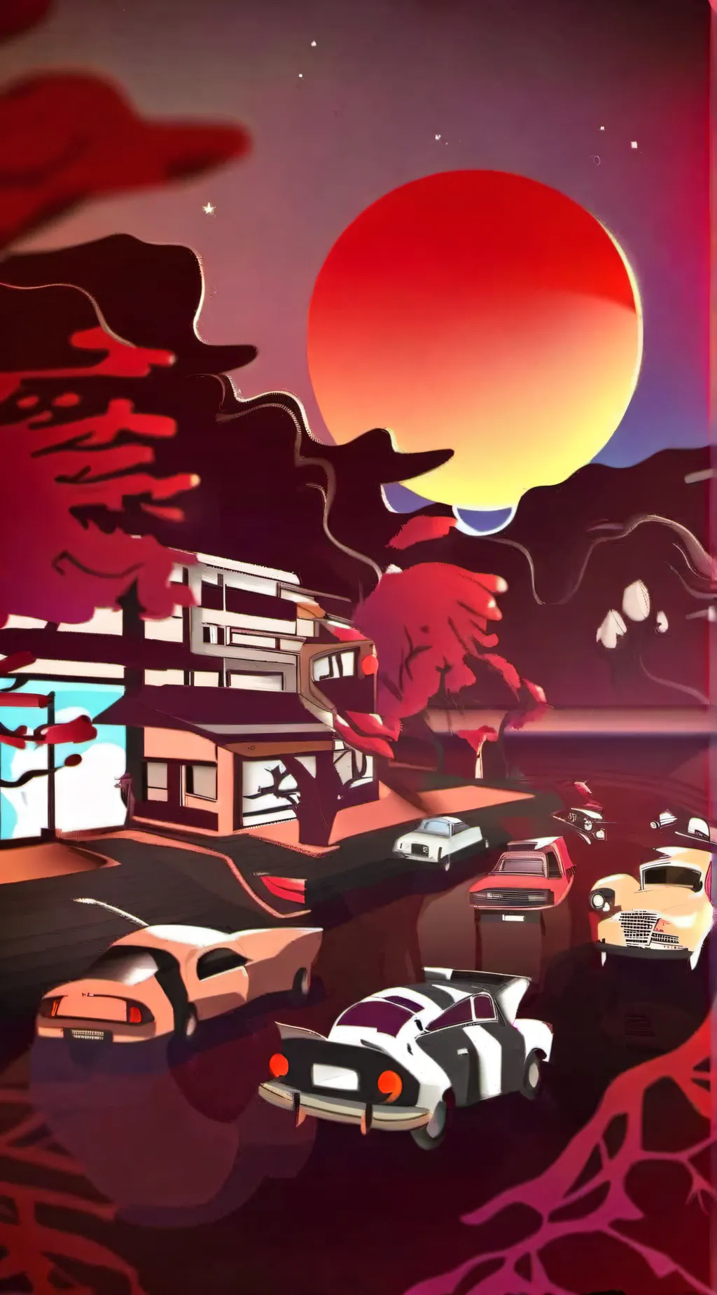 ai character: Hazbin hotel background