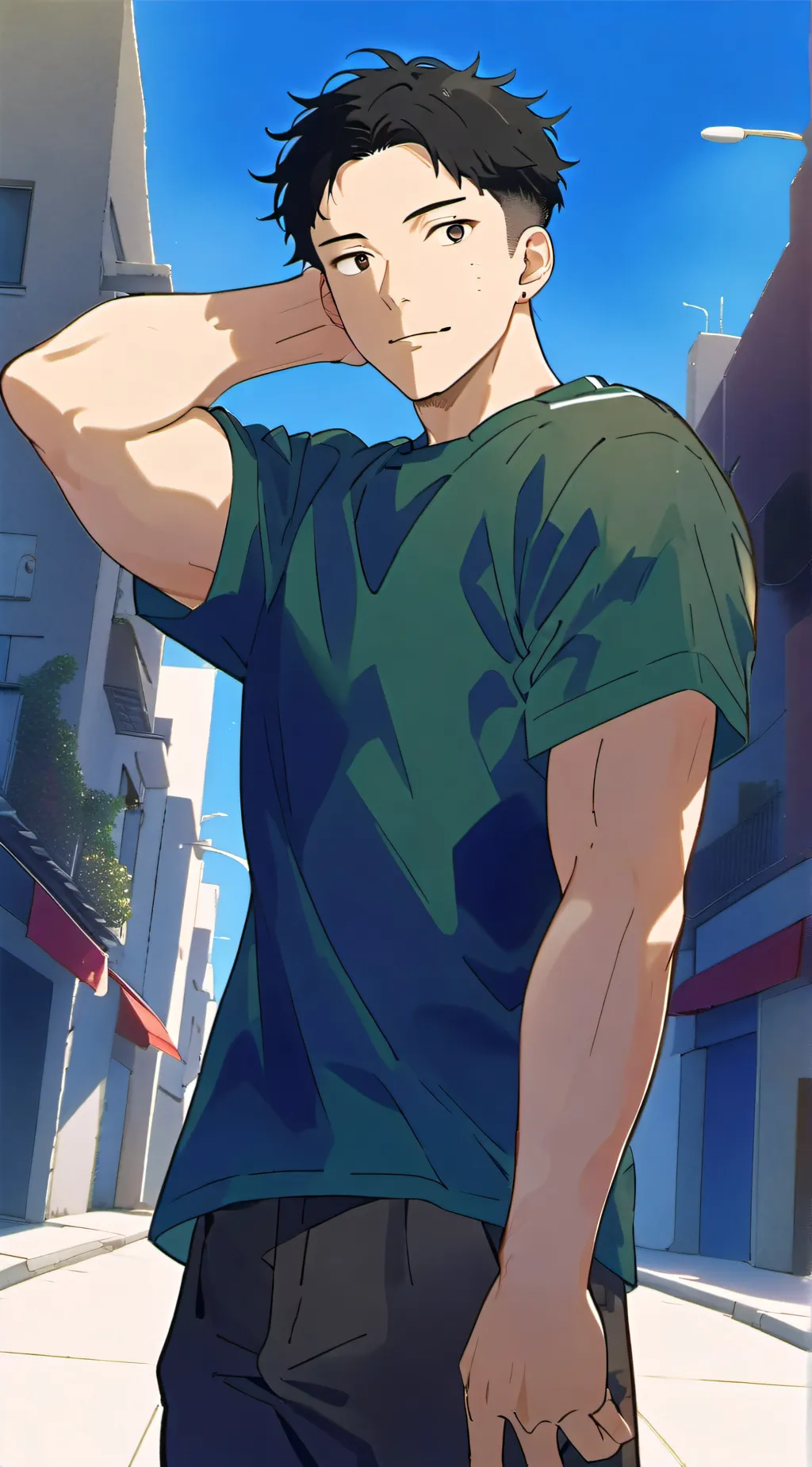 ai character: Zach background