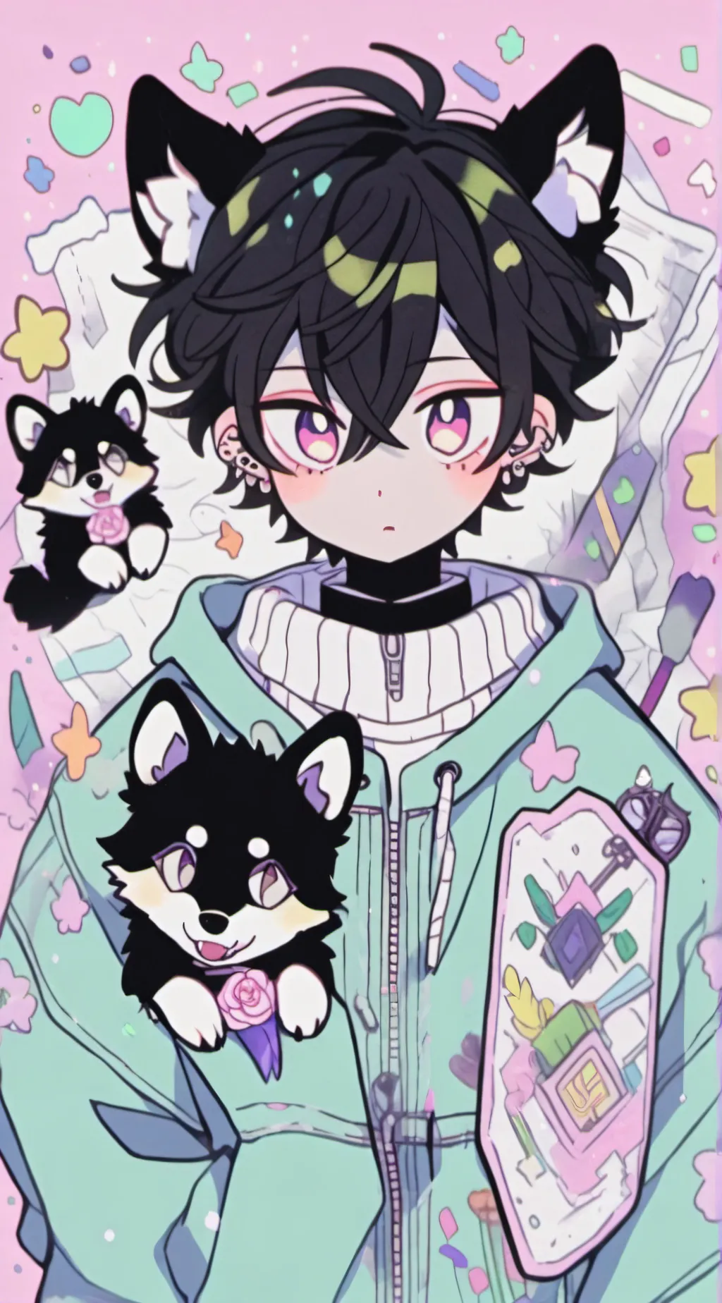 ai character: Eden background