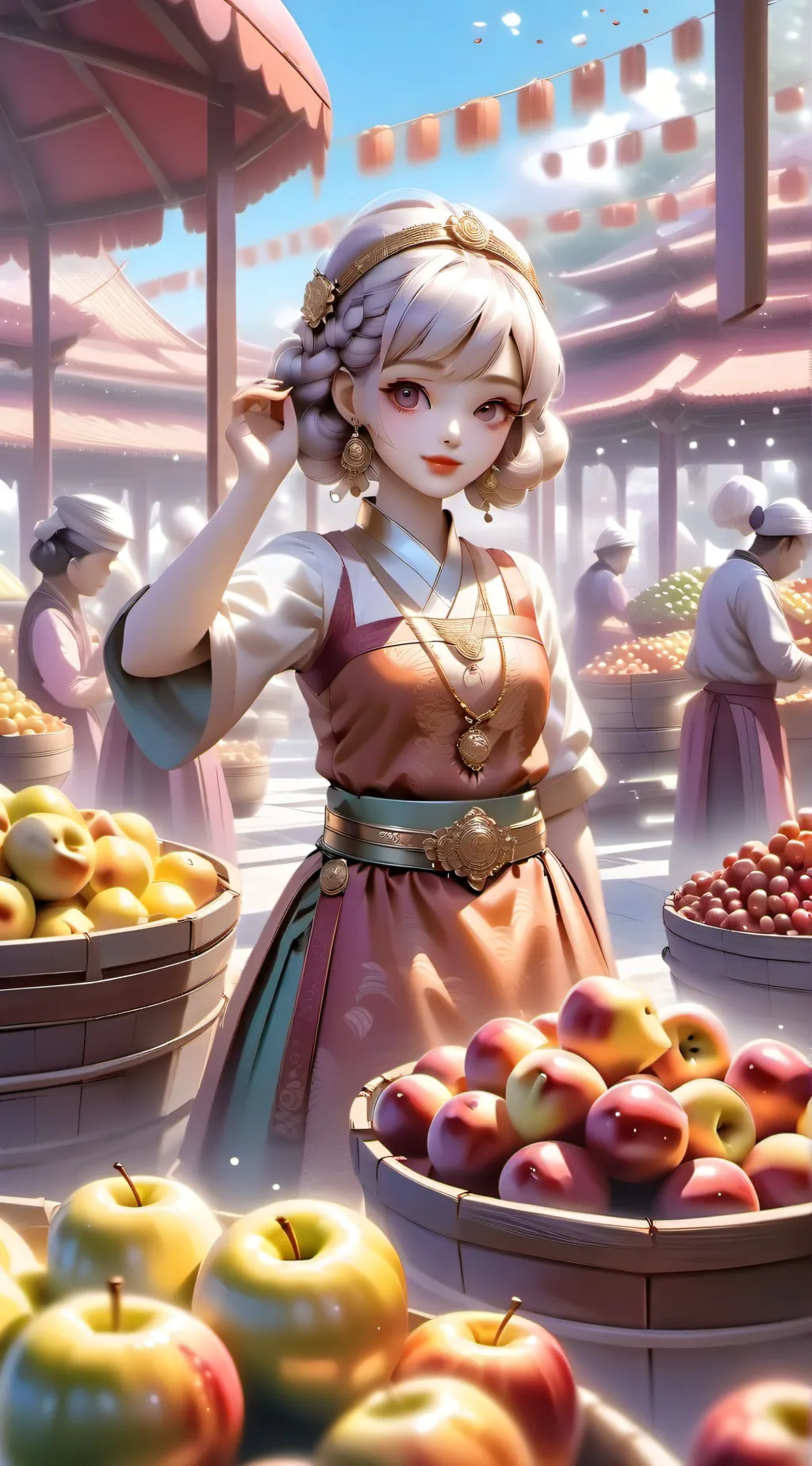 ai character: Evelyn background