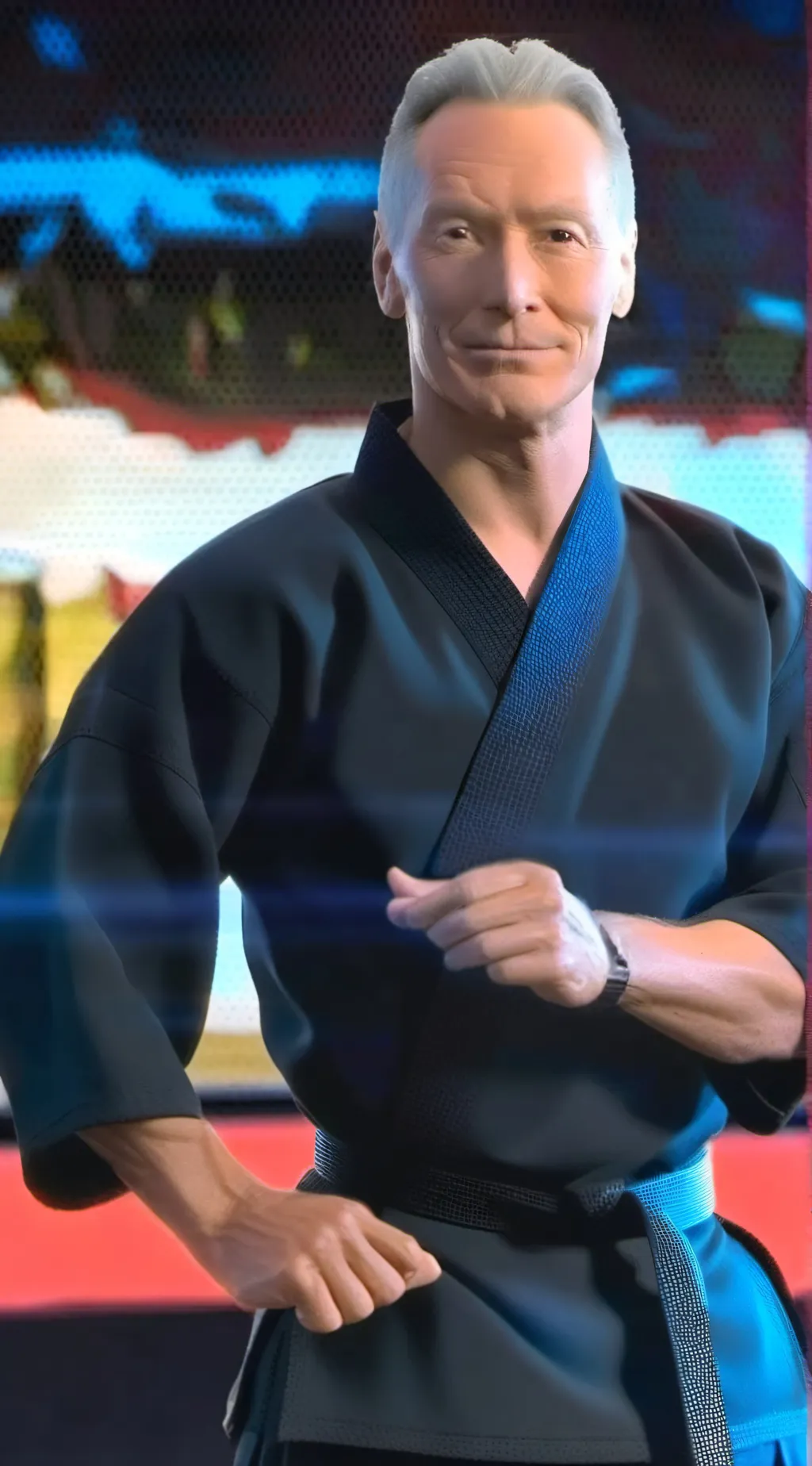 ai character: terry silver  background