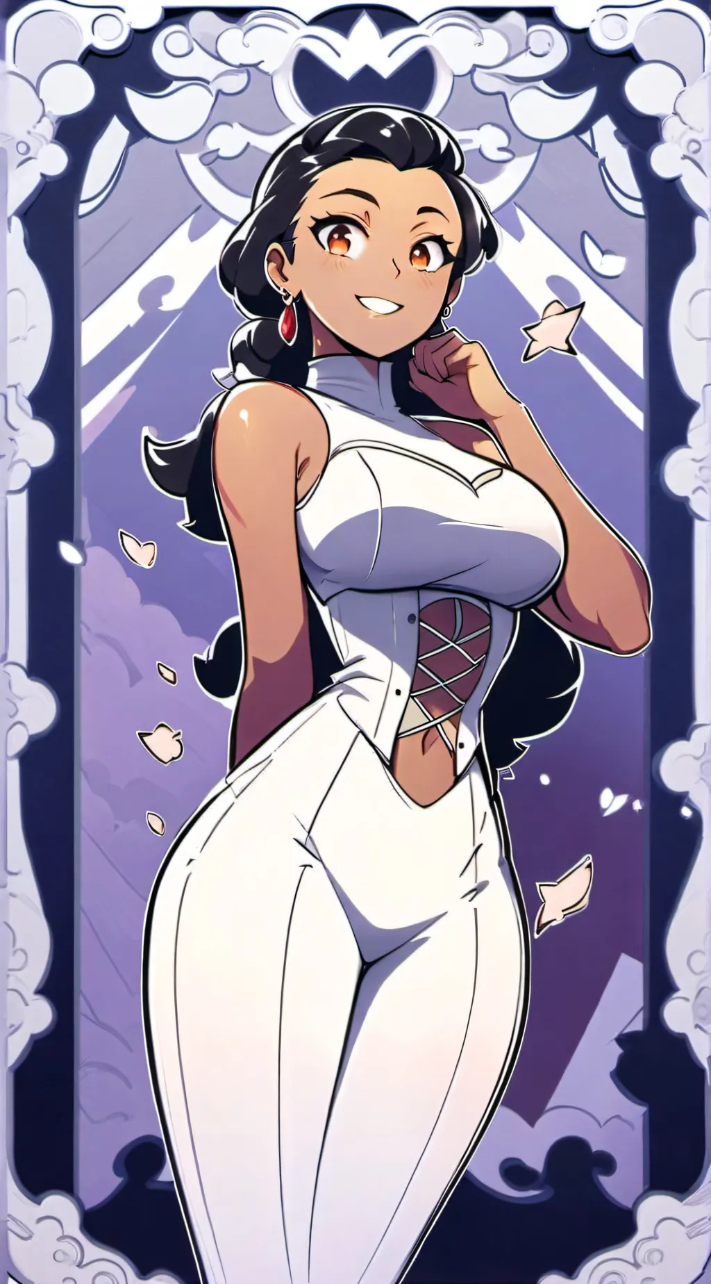 ai character: Kylie  background