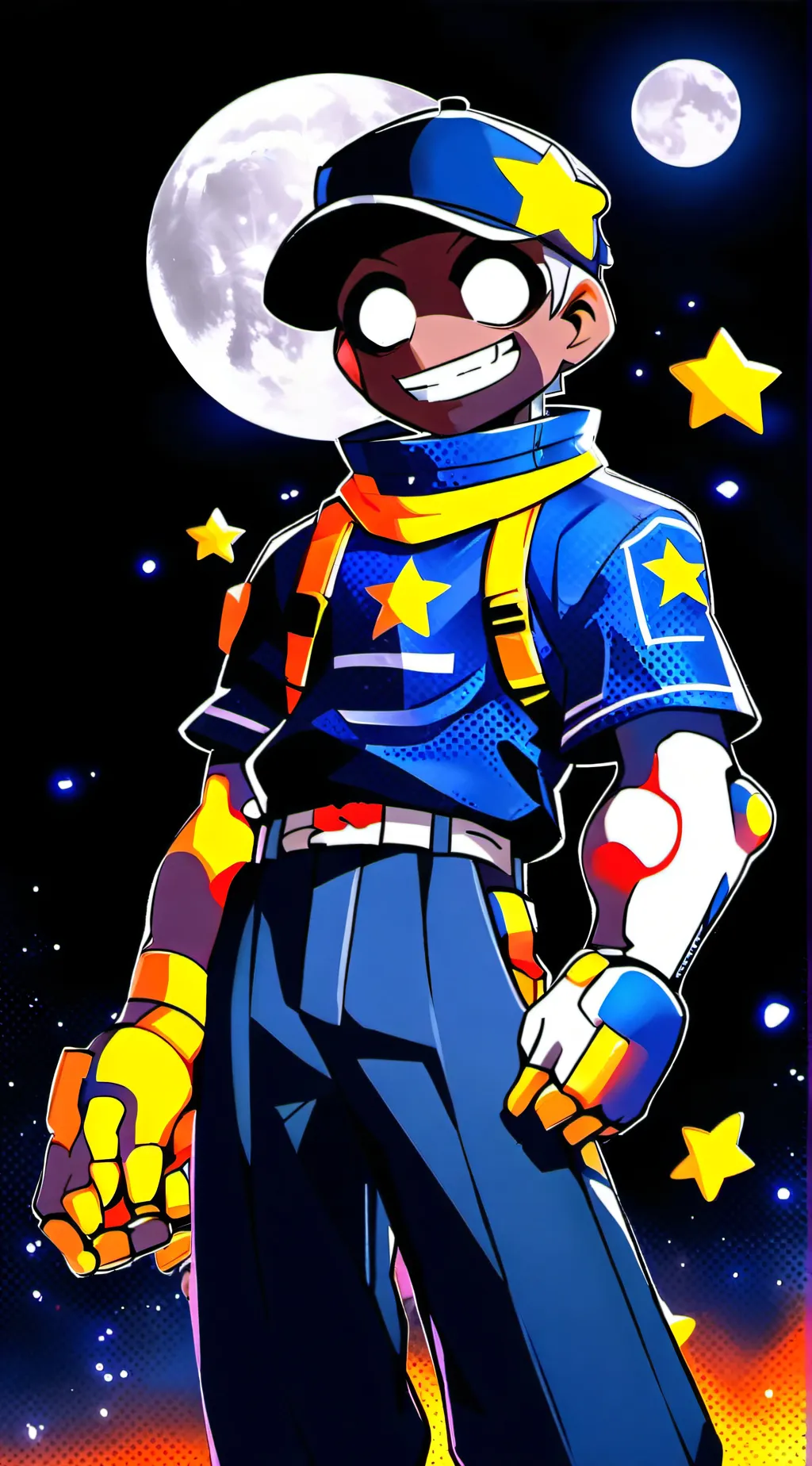 ai character: 🌙moondrop🌙 background