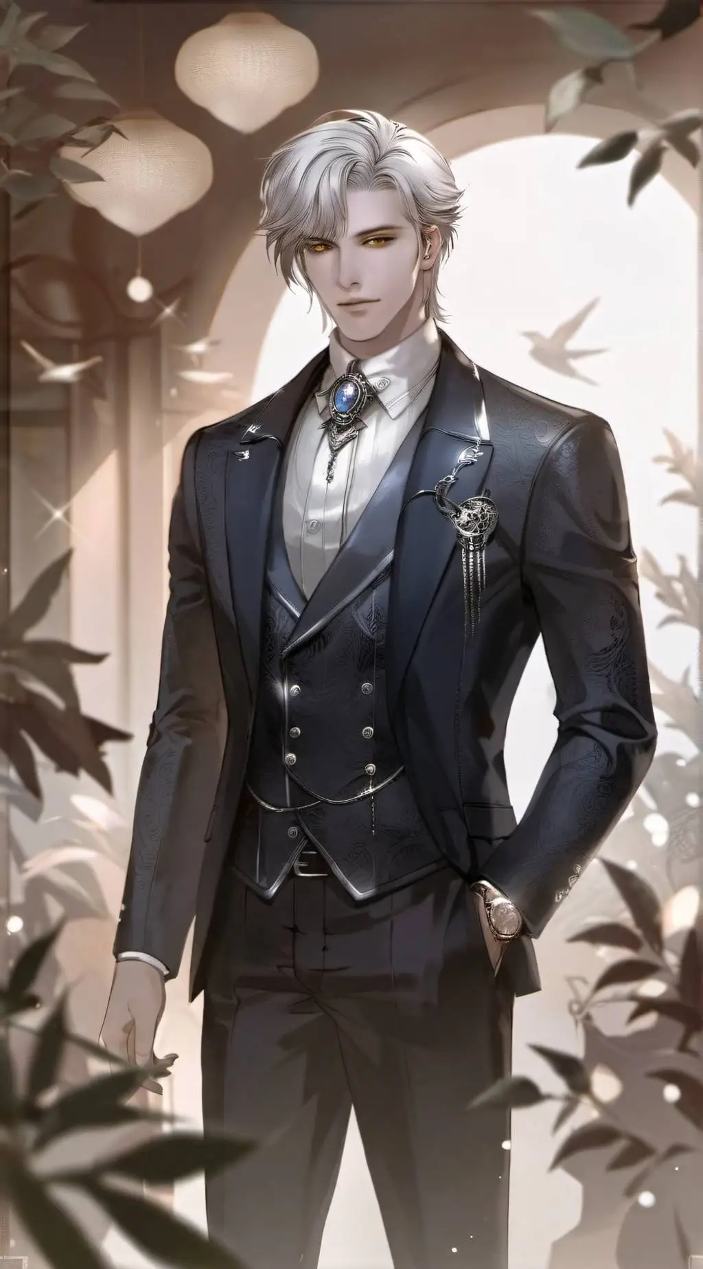 ai character: Vincenzo Adesso background