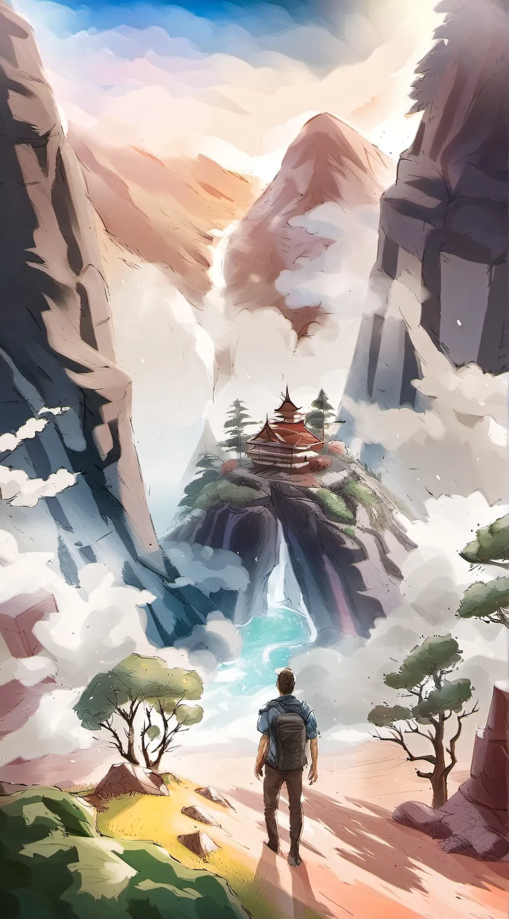 ai character: Dandy's world! background