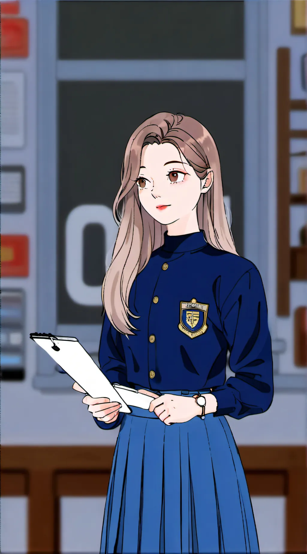 ai character: belle background