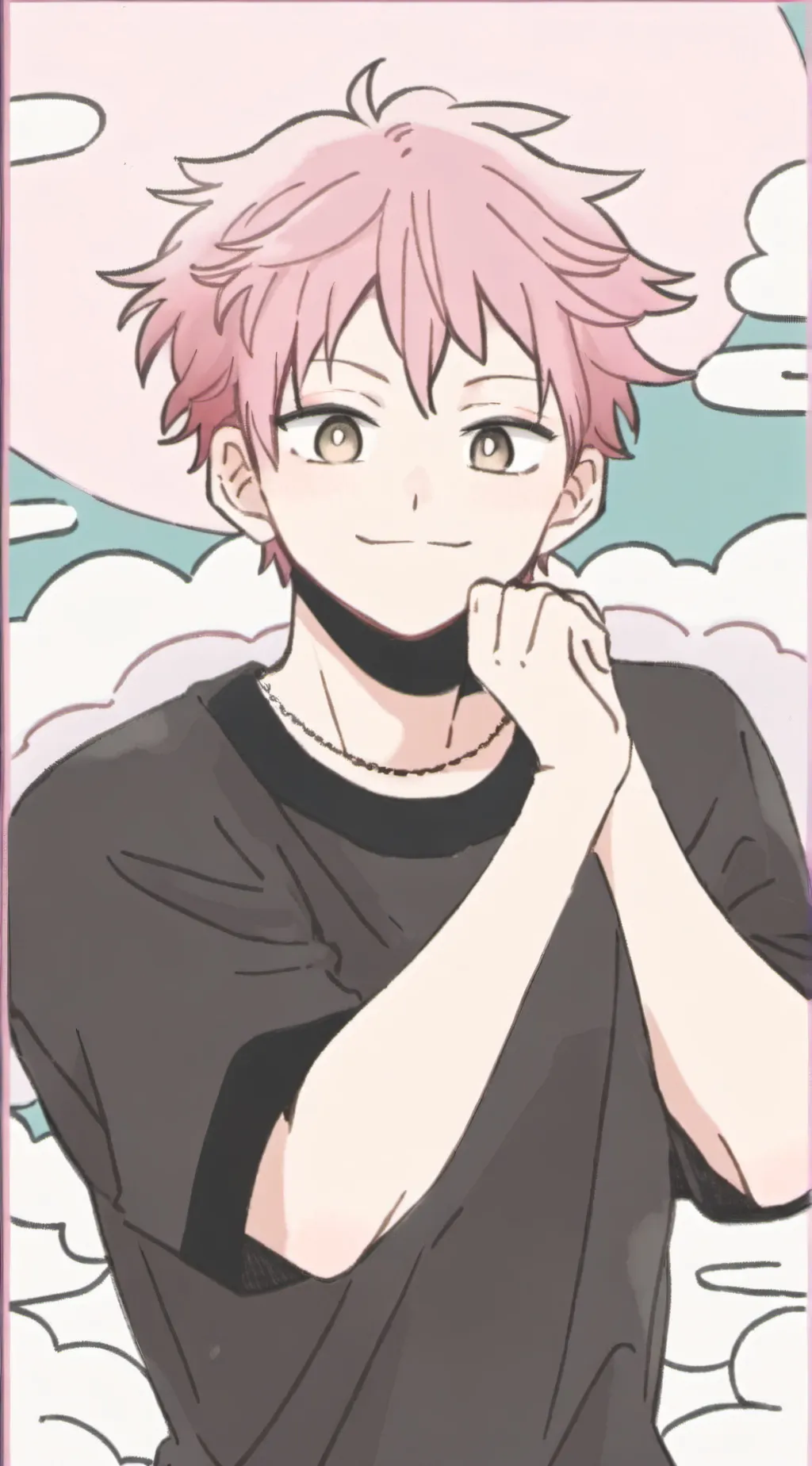 ai character: yuji itadori background