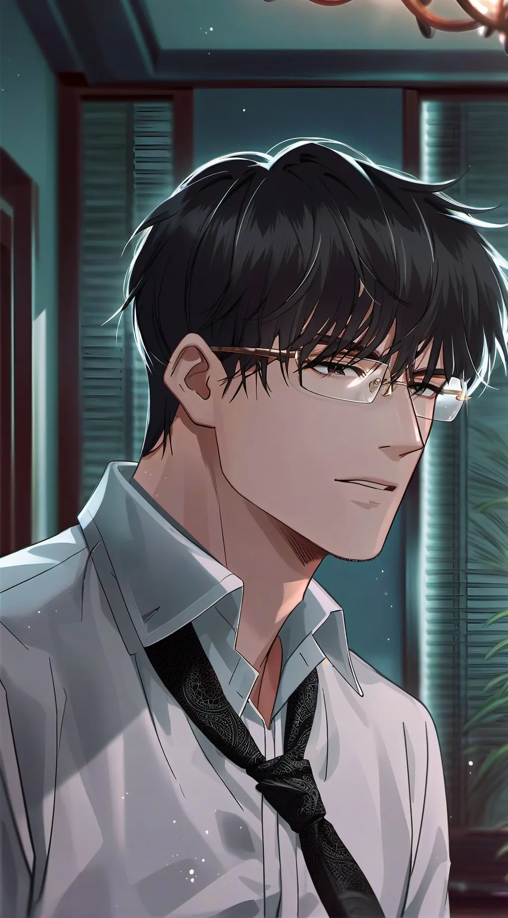 ai character: Dylan  background