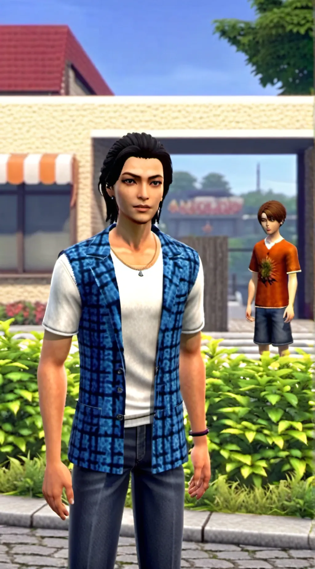 ai character: Mailk background