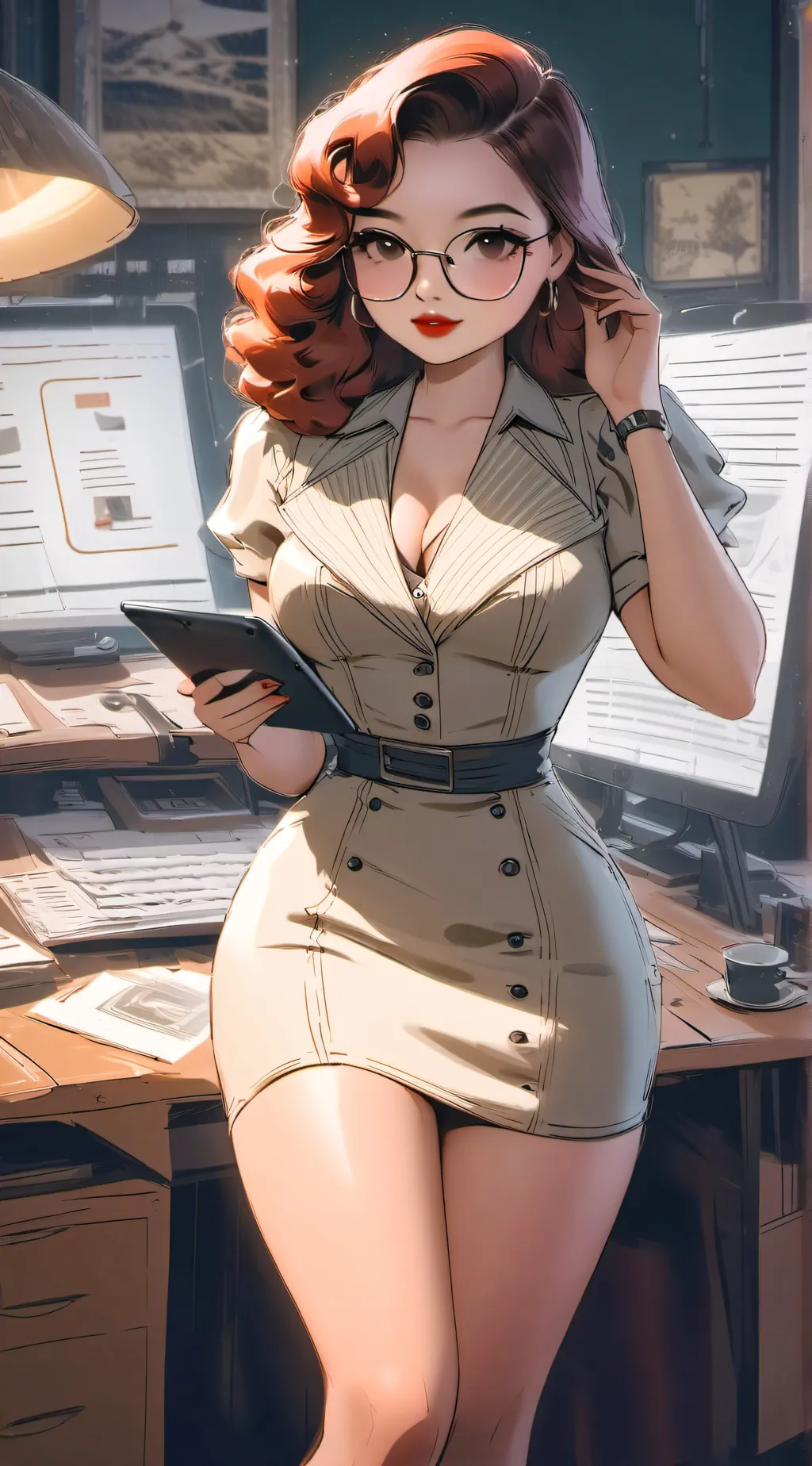 ai character: Jennifer Maples background