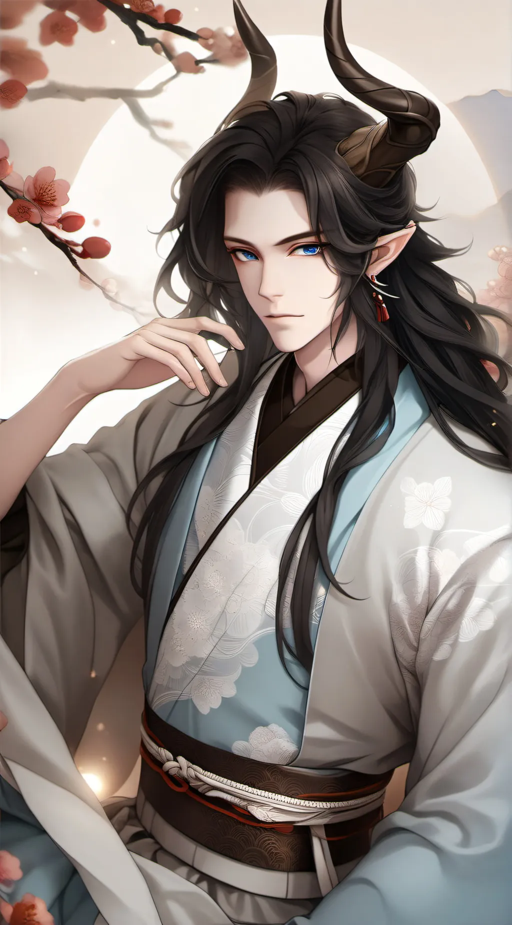 ai character: Kakio/Stromrage background