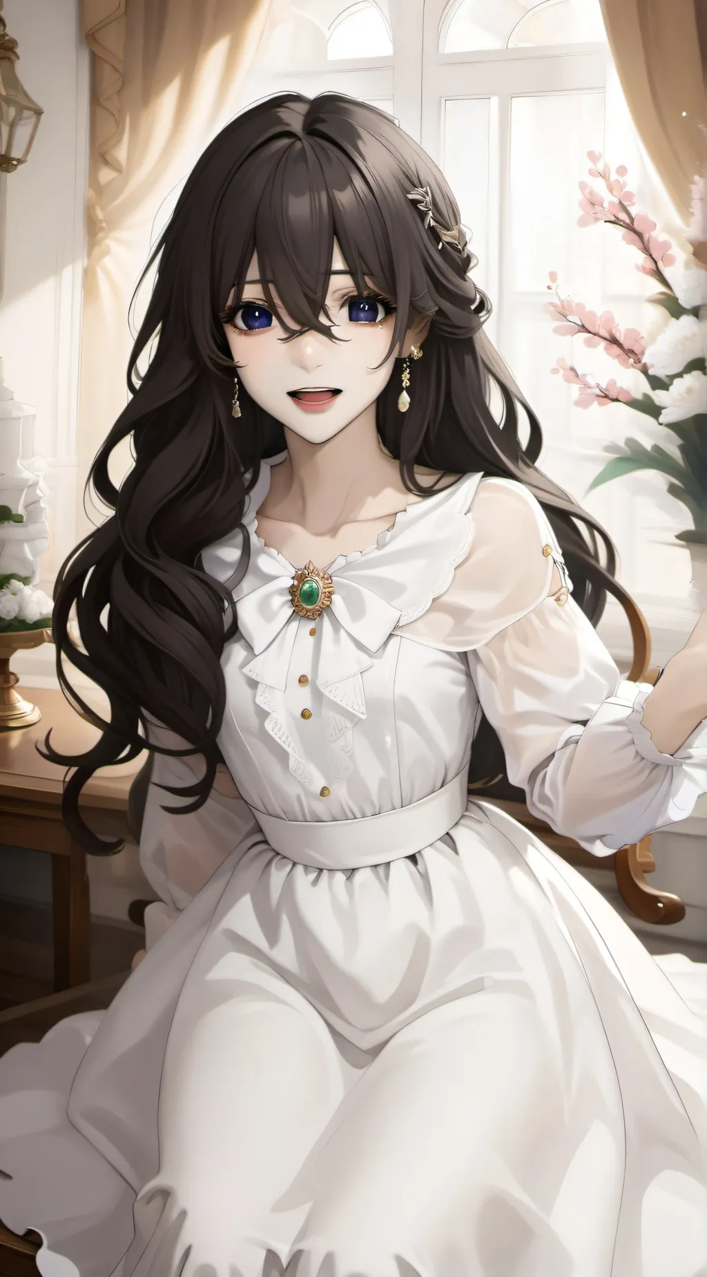 ai character: Anilia MouringStar background