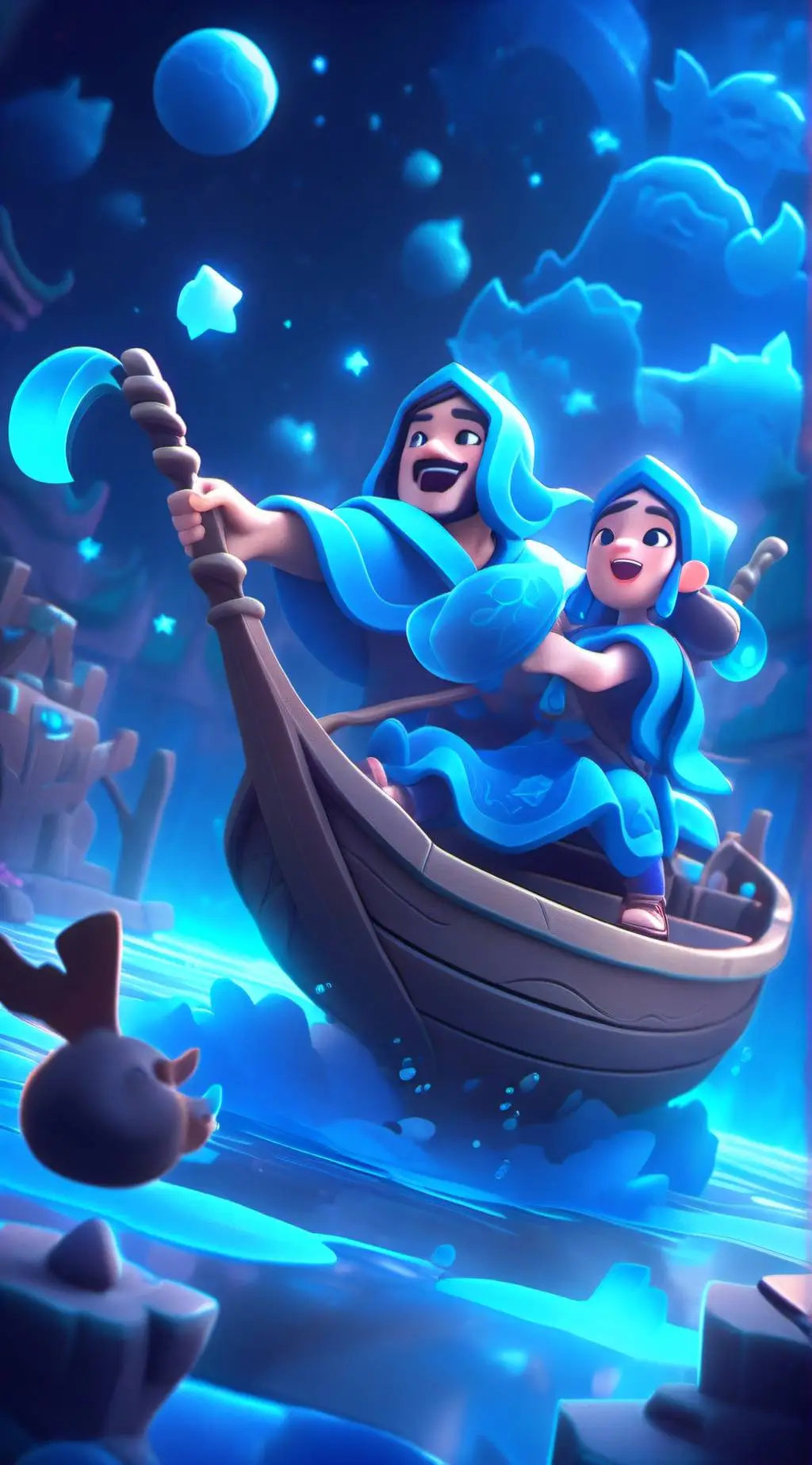 ai character: alastor's deer ear background