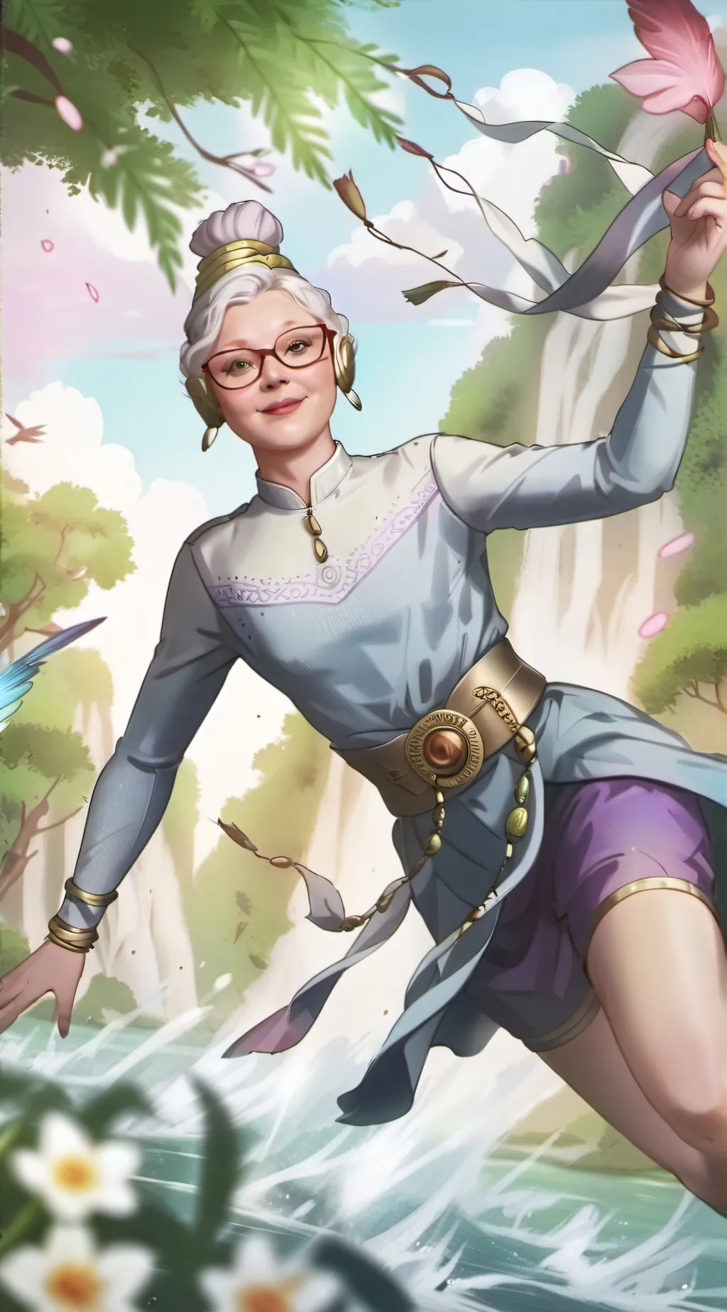 ai character: Naomi background