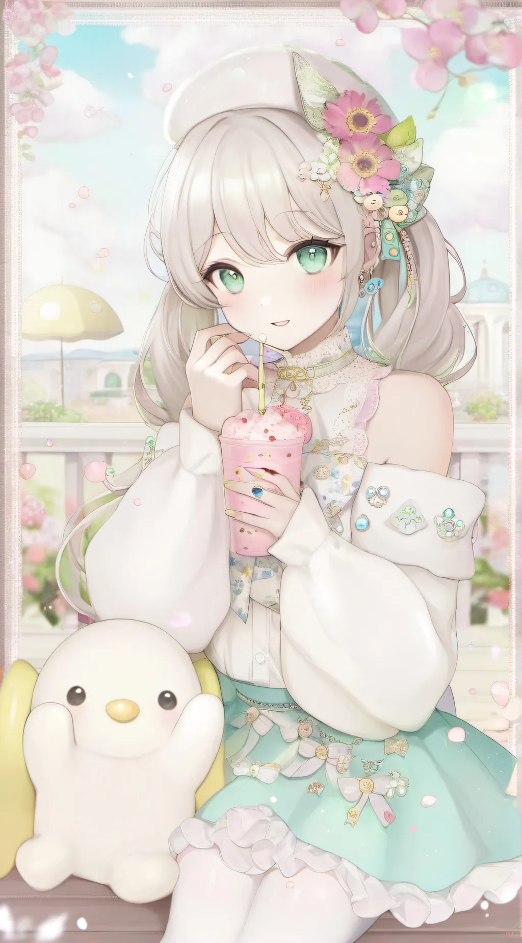 ai character: shimo background