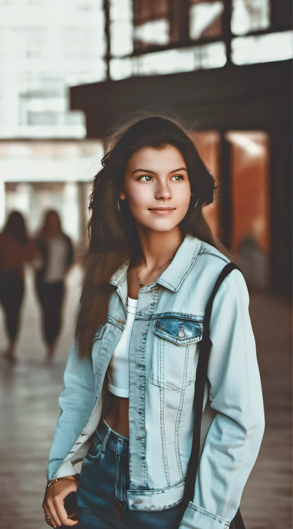 ai character: Highschool life background