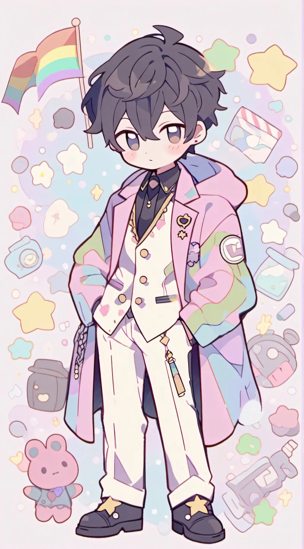 ai character: Boyfriends!(WT) background