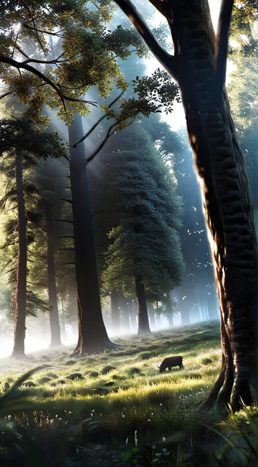 ai character: Good and bad background