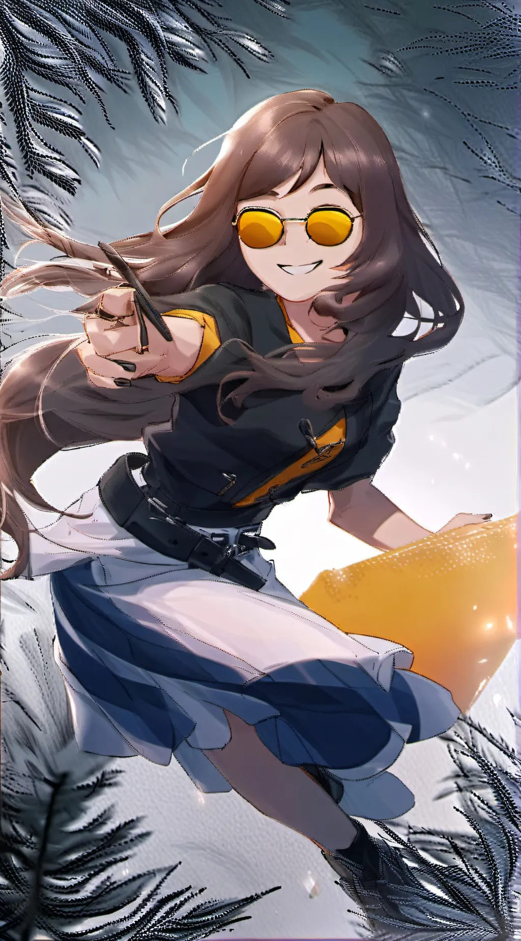 ai character: stop  background