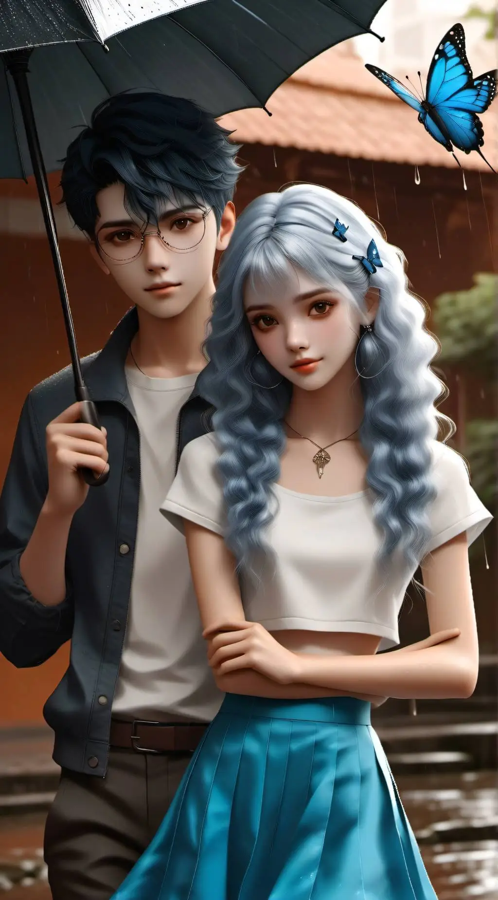 ai character: Jakeston and ocean background