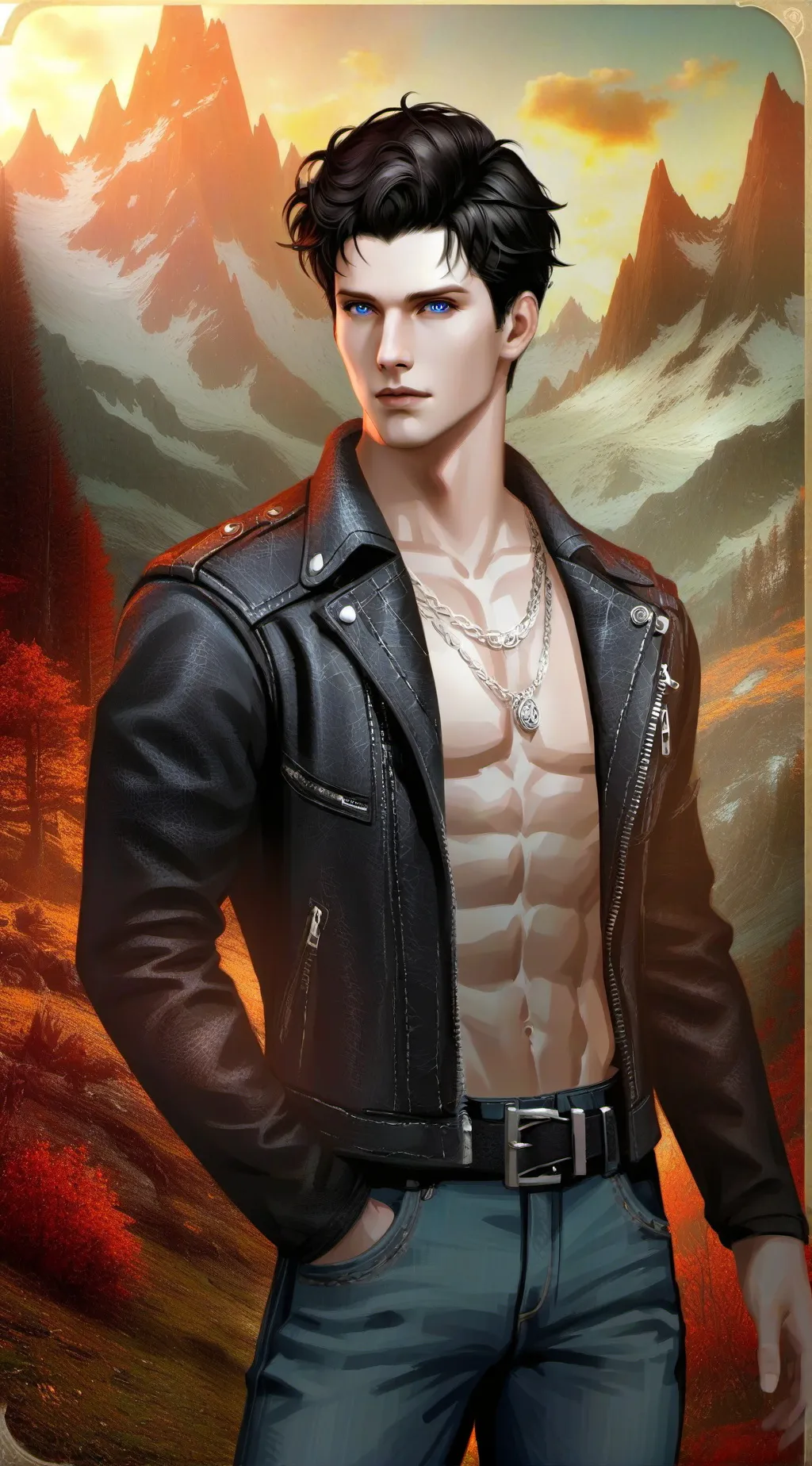 ai character: ~|Adam langley|~ background