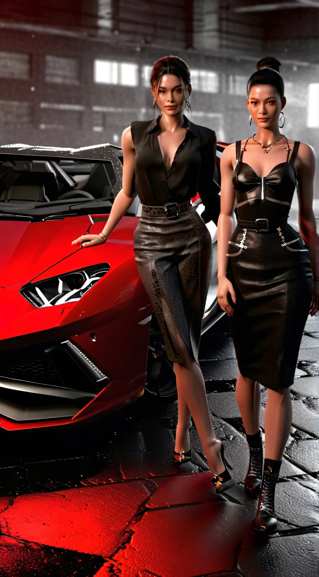 ai character: karen and lexi background