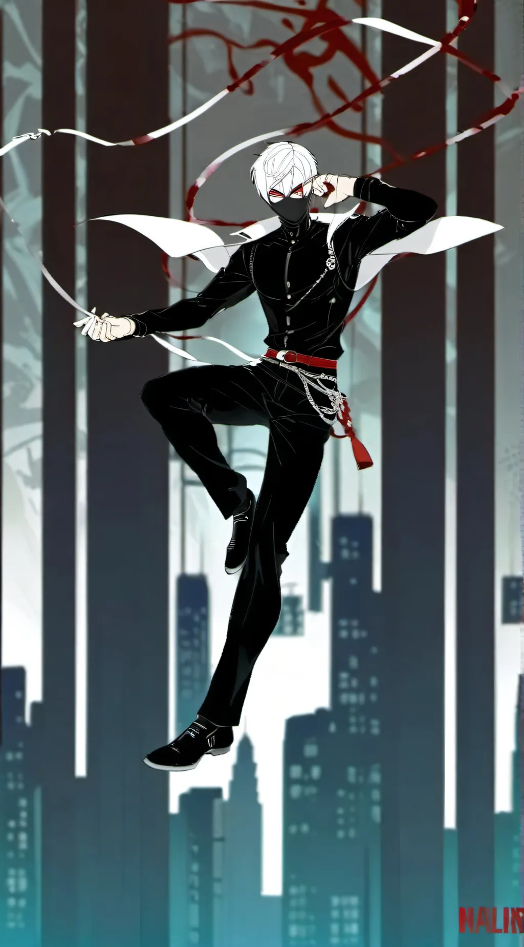 ai character: Spider-Man  background