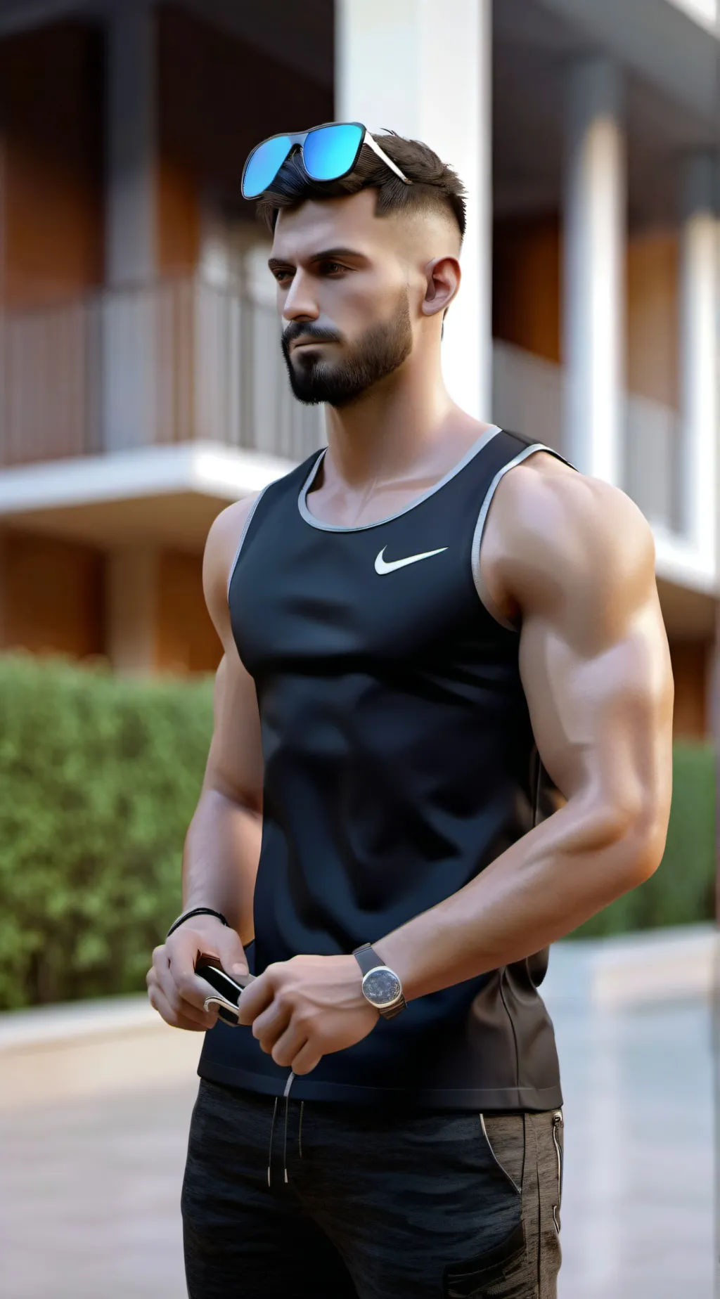 ai character: f2trappy  background