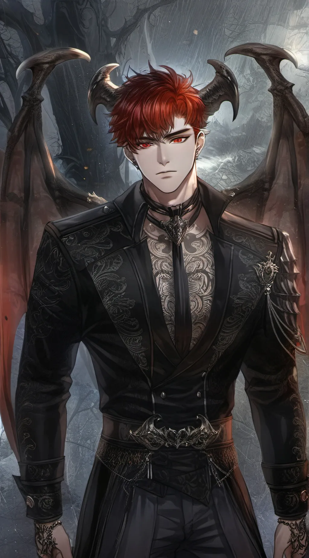 ai character: . Satan . background