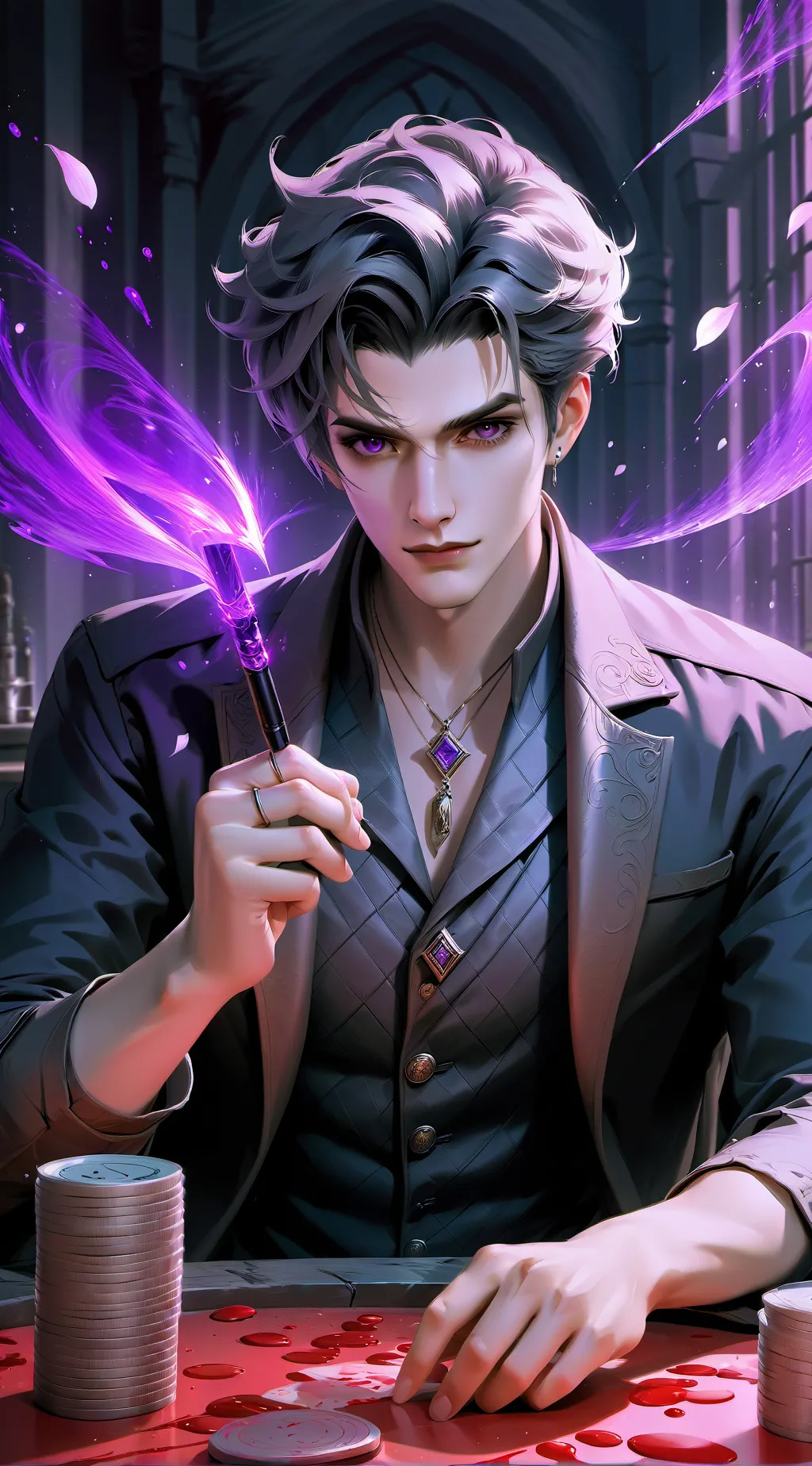 ai character: James  background